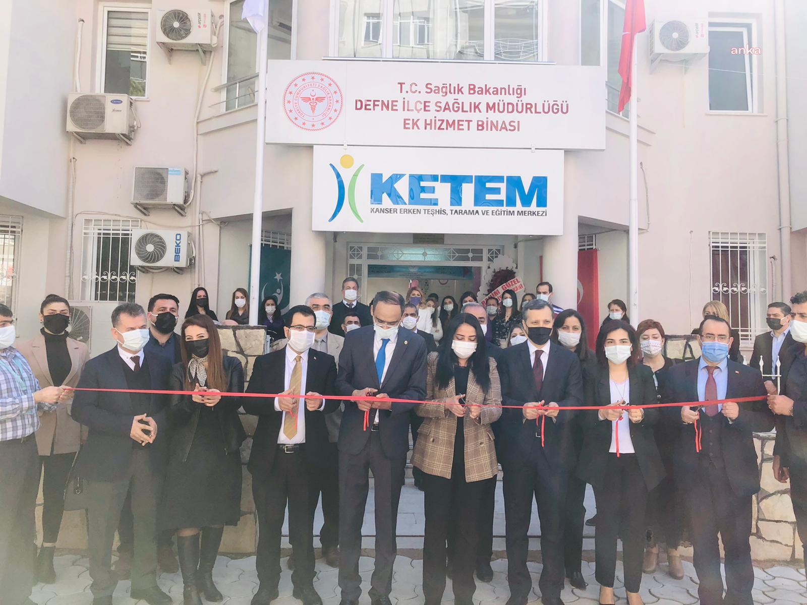 DEFNE SAĞLIK MERKEZİ HİZMETE BAŞLADI