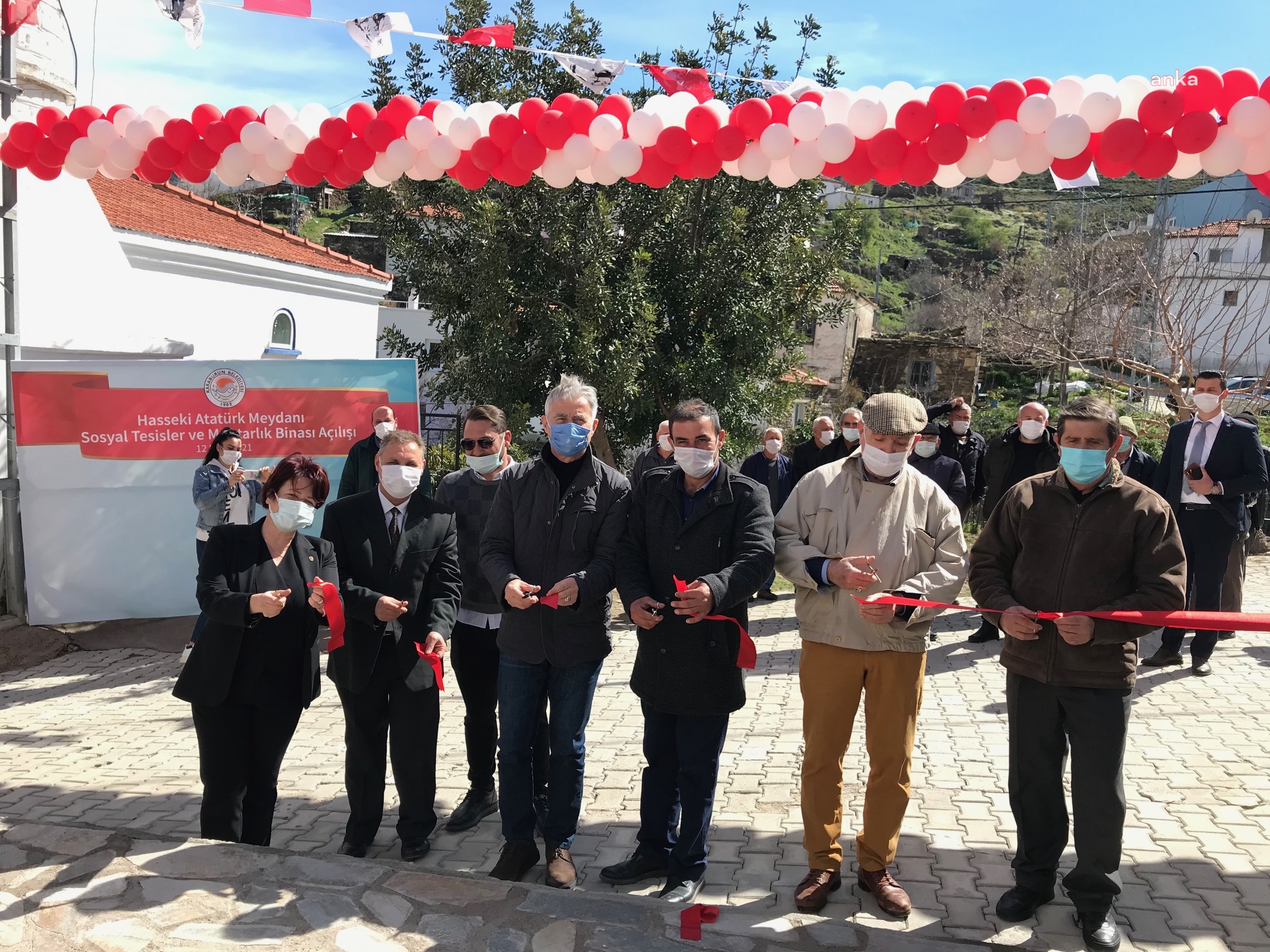 KARABURUN BELEDİYESİ, HASSEKİ KÖYÜ'NÜ YENİ BİR ÇEHREYE KAVUŞTURDU
