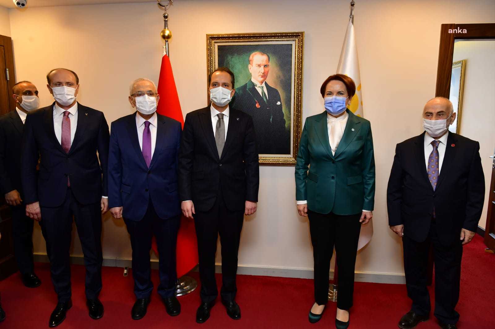 YENİDEN REFAH PARTİSİ GENEL BAŞKANI FATİH ERBAKAN, AKŞENER'İ ZİYARET ETTİ