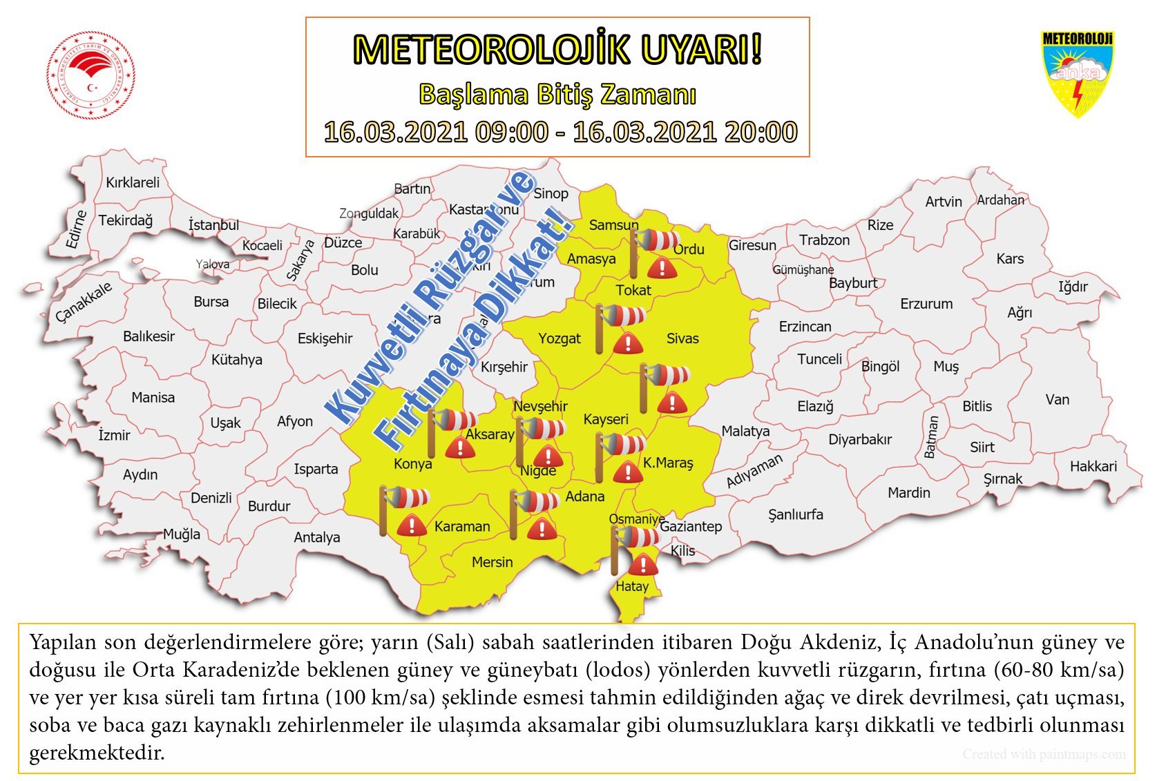 METEOROLOJİ'DEN PEŞ PEŞE FIRTINA VE KUVVETLİ YAĞIŞ UYARISI