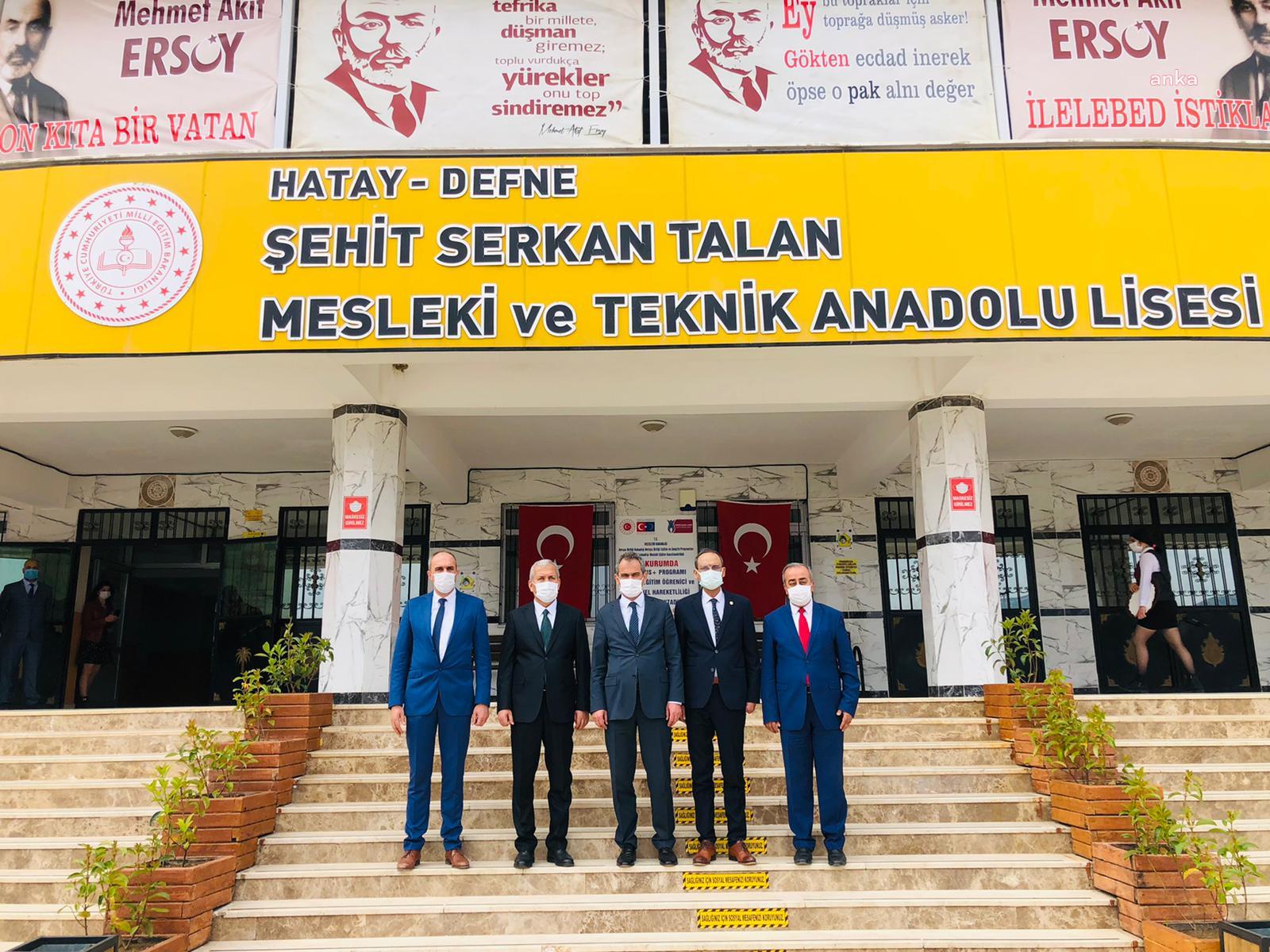 MİLLİ EĞİTİM BAKAN YARDIMCISI ÖZER'DEN DEFNE'YE FEN LİSESİ SÖZÜ