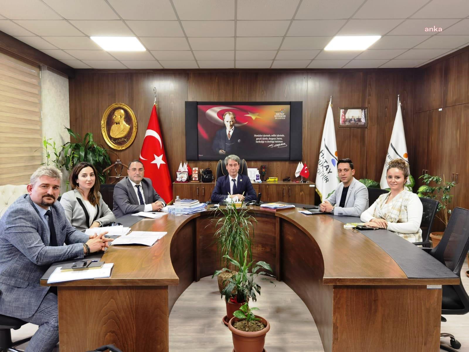 HATAY BÜYÜKŞEHİR VE İSTANBUL BÜYÜKŞEHİR BELEDİYESİ'NDEN RAYLI SİSTEM İŞ BİRLİĞİ