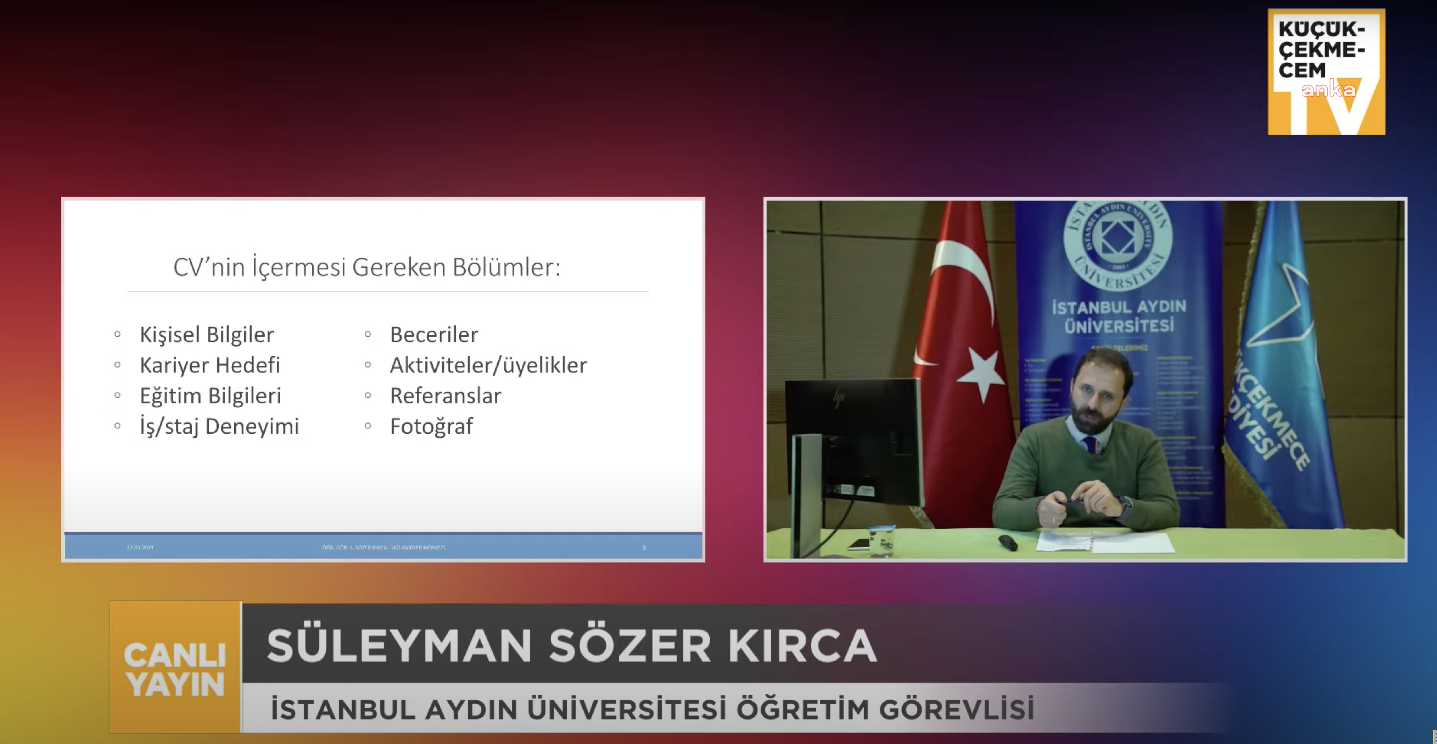 KÜÇÜKÇEKMECE BELEDİYESİ'NDEN ETKİLİ BİR ÖZ GEÇMİŞ HAZIRLAMANIN YOLLARI
