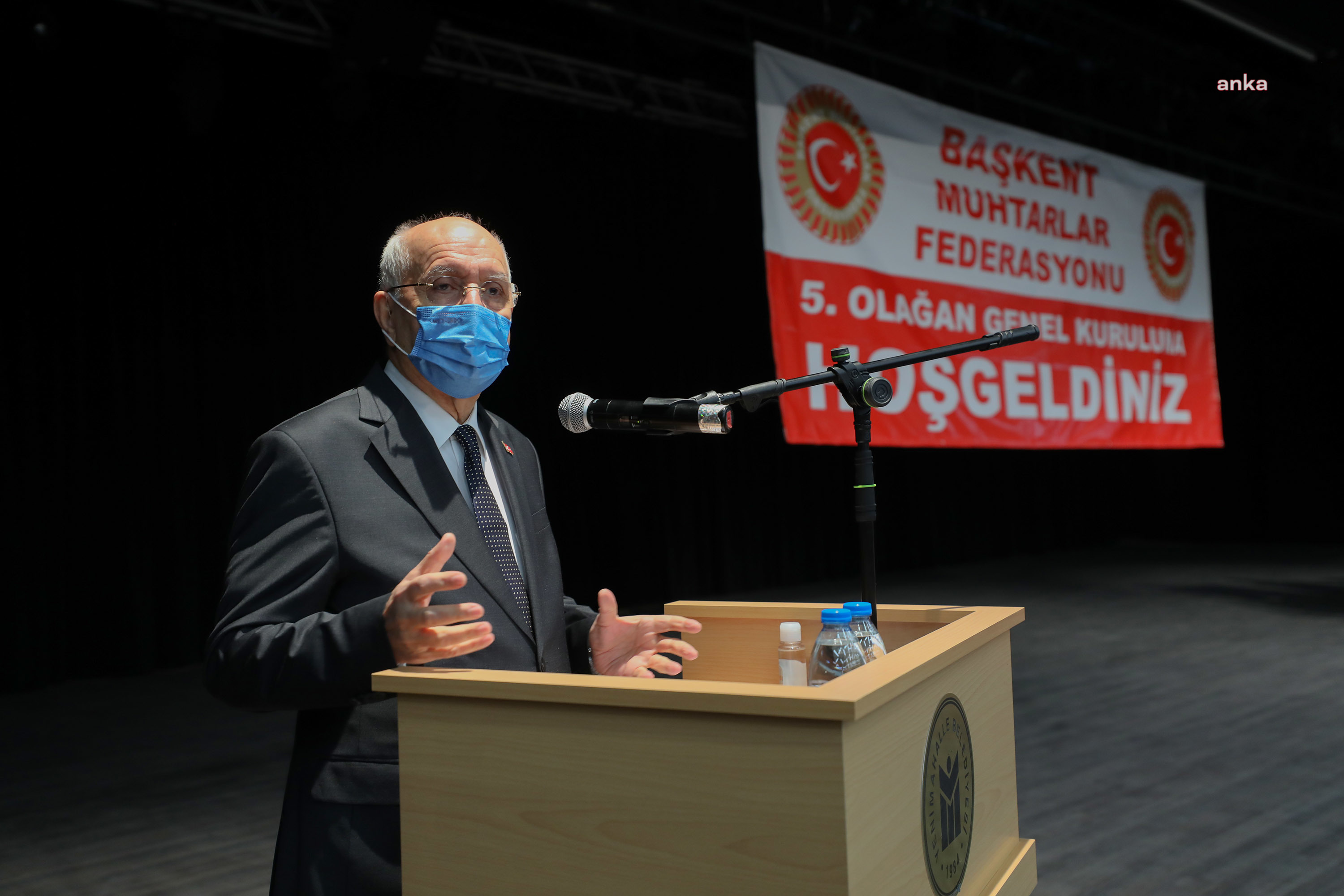 MUHTARLAR FEDERASYONU GENEL KURULU, YENİMAHALLE'DE YAPILDI
