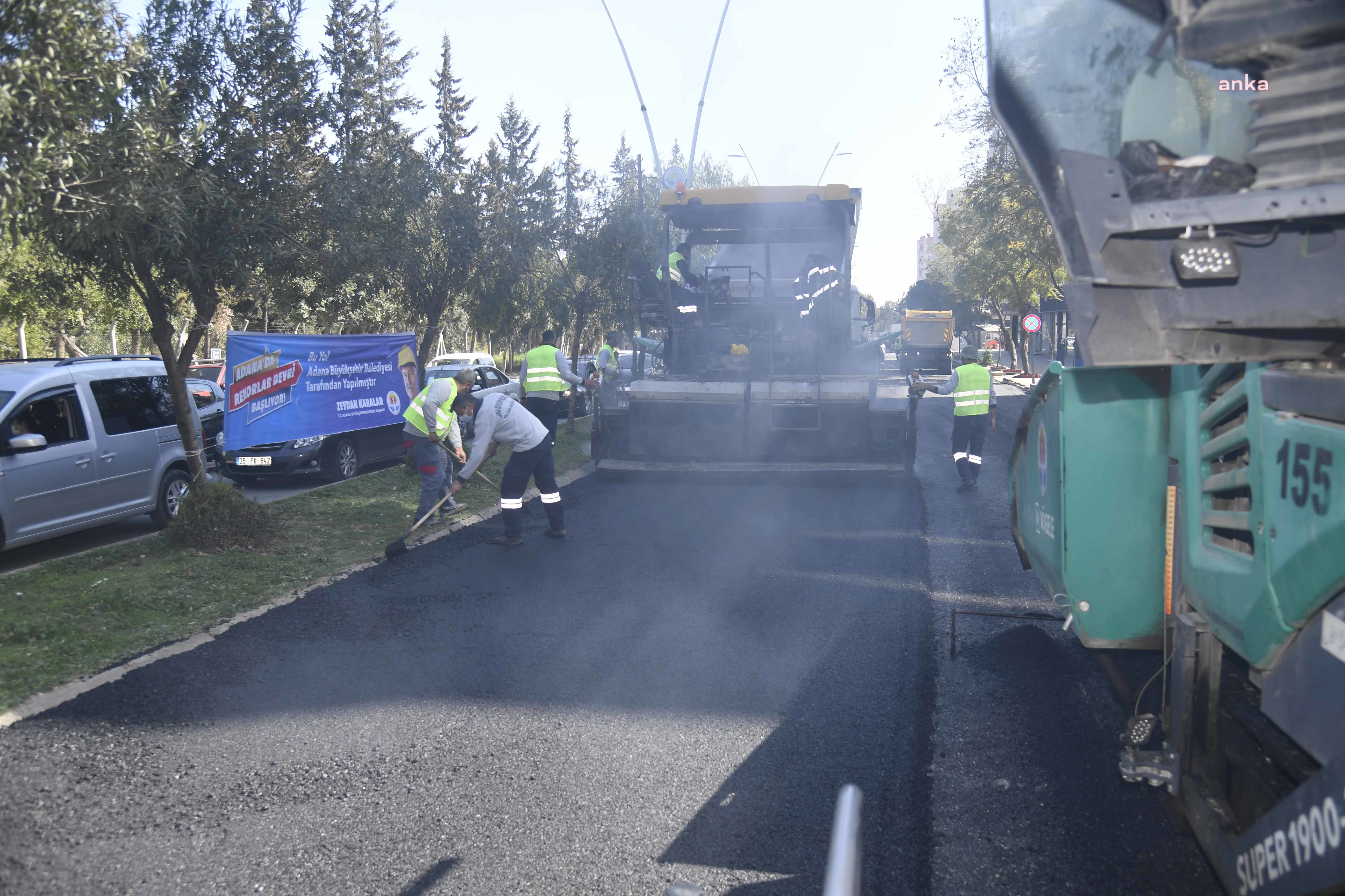 ADANA BÜYÜKŞEHİR'DE HEDEF ASFALT SORUNUNU ÇÖZMEK