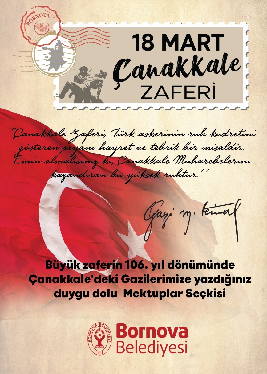 BORNOVA'DA EKMEK VE HOŞAFLI 18 MART ETKİNLİĞİ