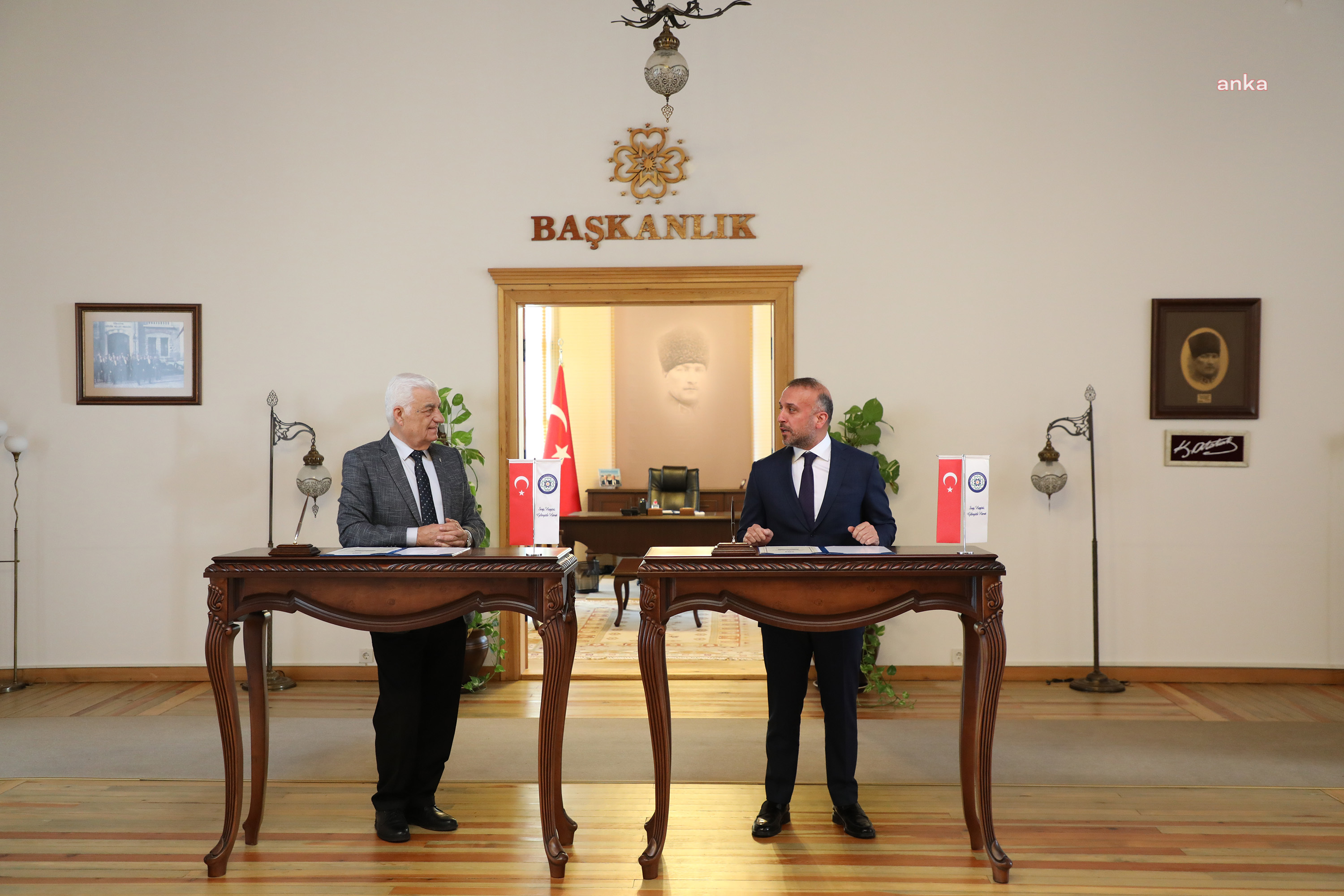 GÜMBET VE GÜMÜŞLÜK TESİSLERİ İÇİN 100 MİLYONLUK PROTOKOL İMZALANDI