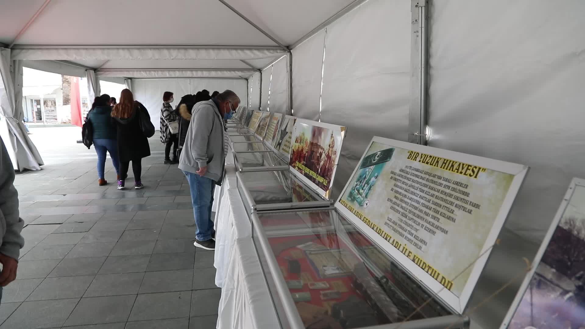 ÇANAKKALE ZAFERİ MÜZE SERGİSİ, BODRUM'DA ZİYARETE AÇILDI
