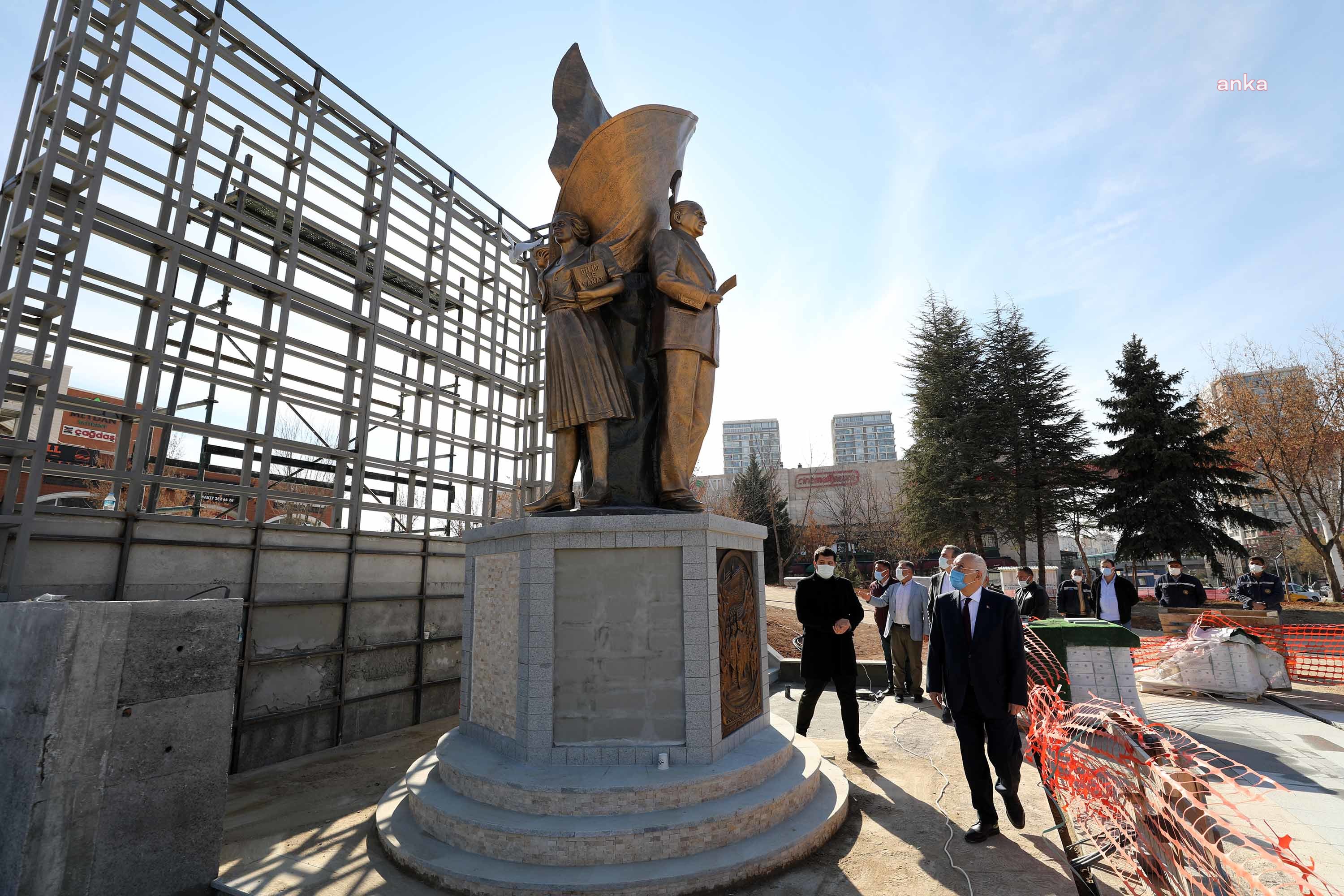 YENİMAHALLE BELEDİYE BAŞKANI YAŞAR, YENİ PROJELERİ YERİNDE İNCELEDİ
