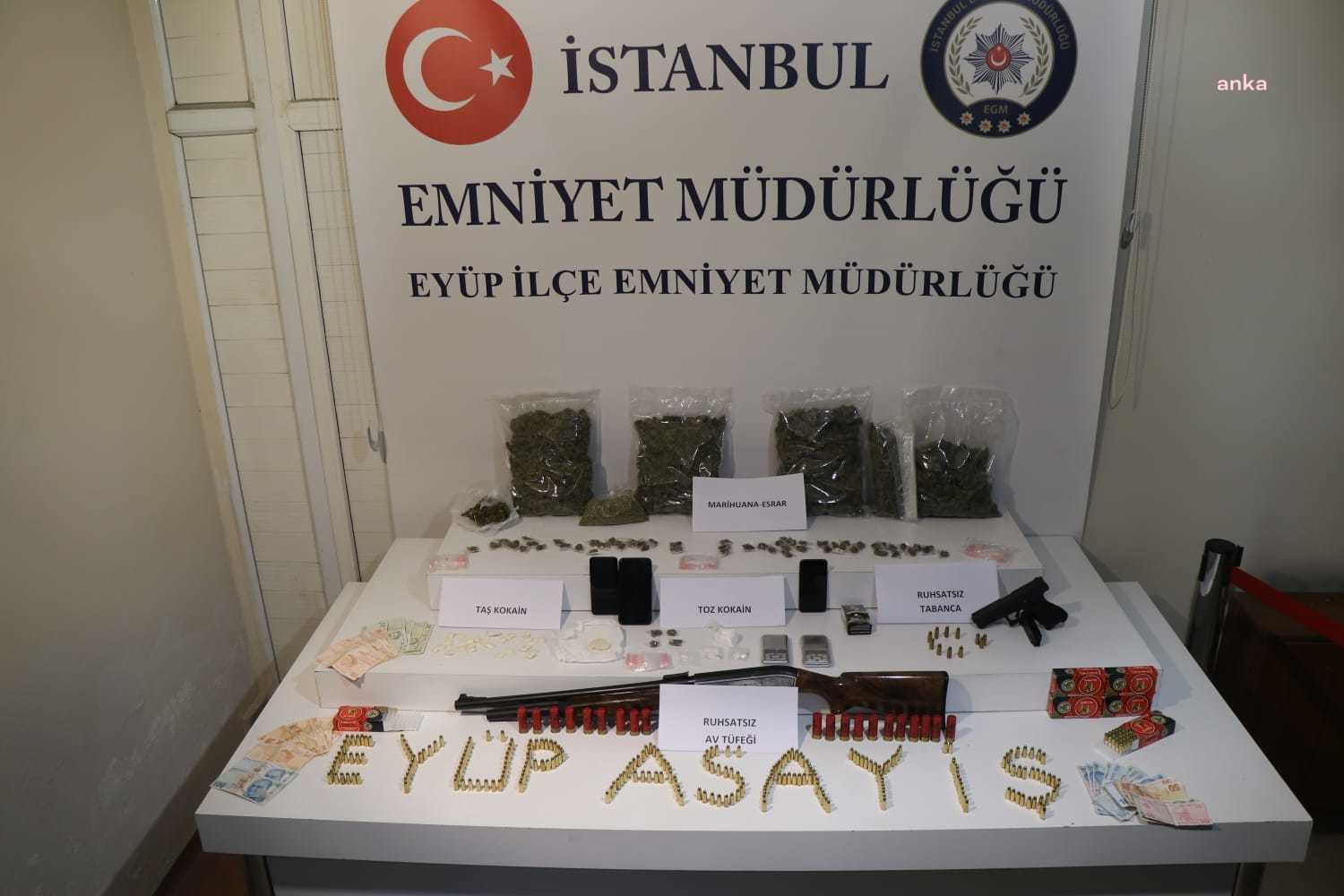 İSTANBUL'DA POLİS 22 KİLOGRAM UYUŞTURUCU ELE GEÇİRDİ: 56 KİŞİ YAKALANDI