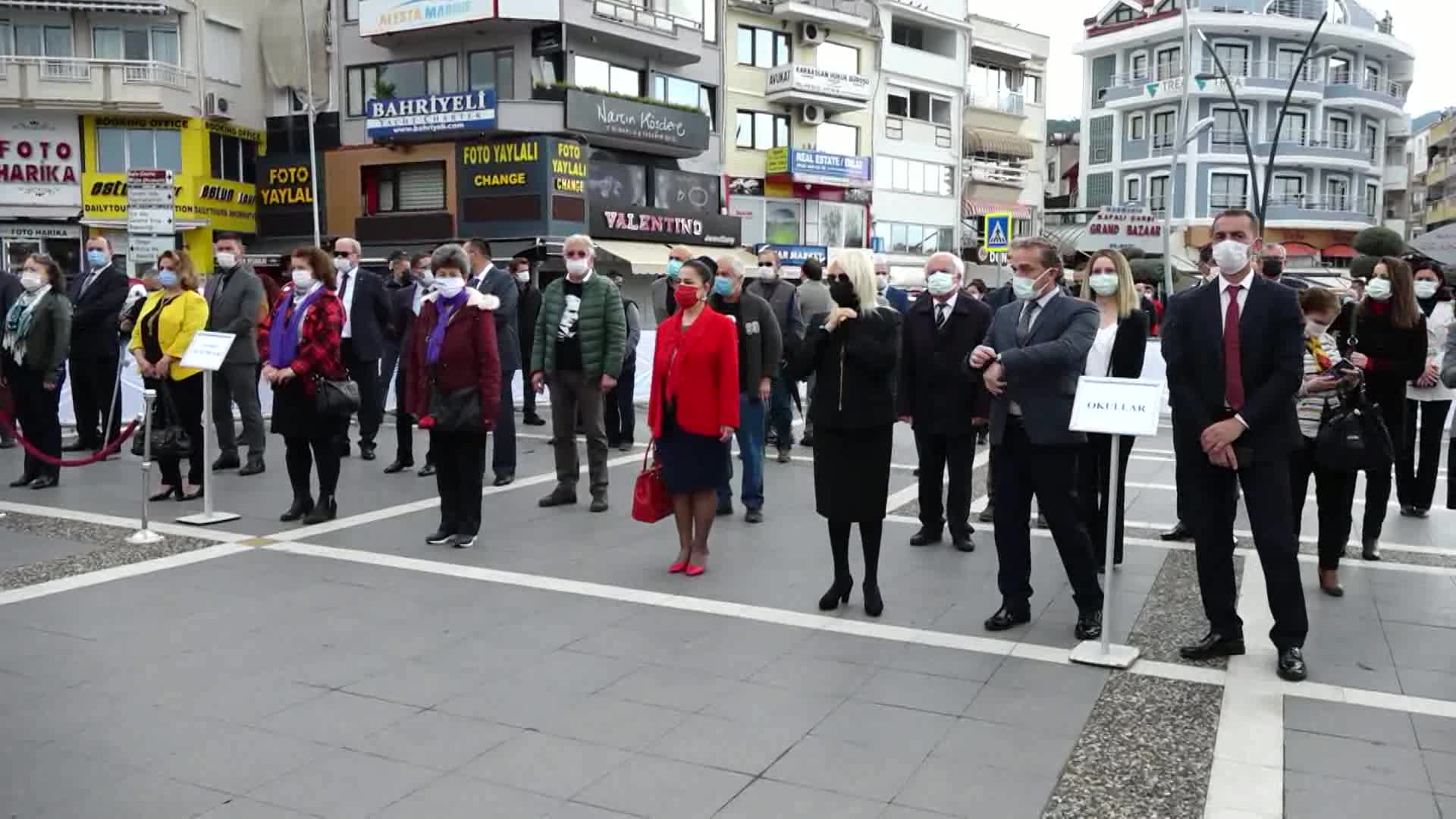 ÇANAKKALE ZAFERİ, MARMARİS'TE TÖRENLERLE KUTLANDI