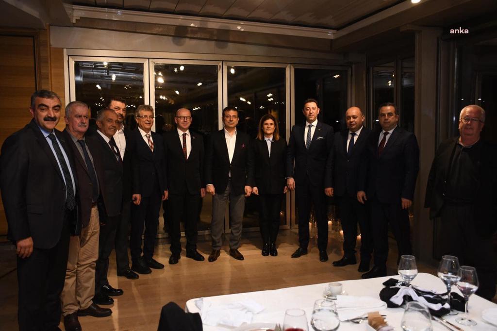 EDREMİT BELEDİYE BAŞKANI ARSLAN, EKREM İMAMOĞLU'NUN KONUĞU OLDU