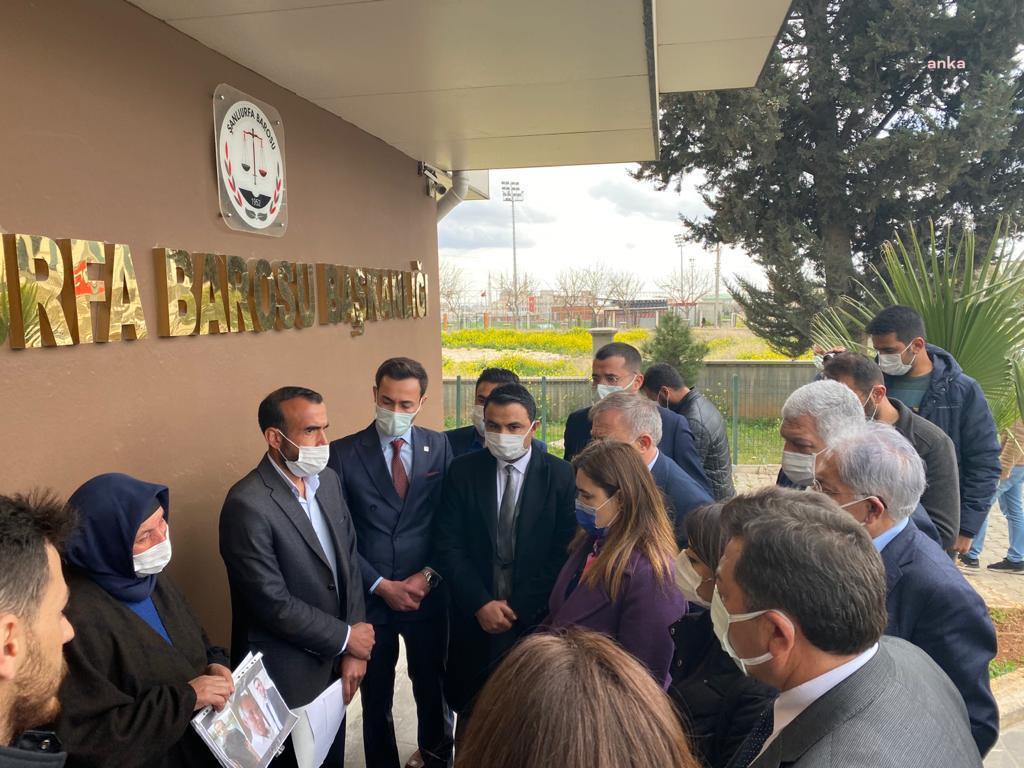 ŞANLIURFA'DAKİ ŞENYAŞAR AİLESİNİN ADALET NÖBETİNE CHP'Lİ MİLLETVEKİLİ DESTEĞİ