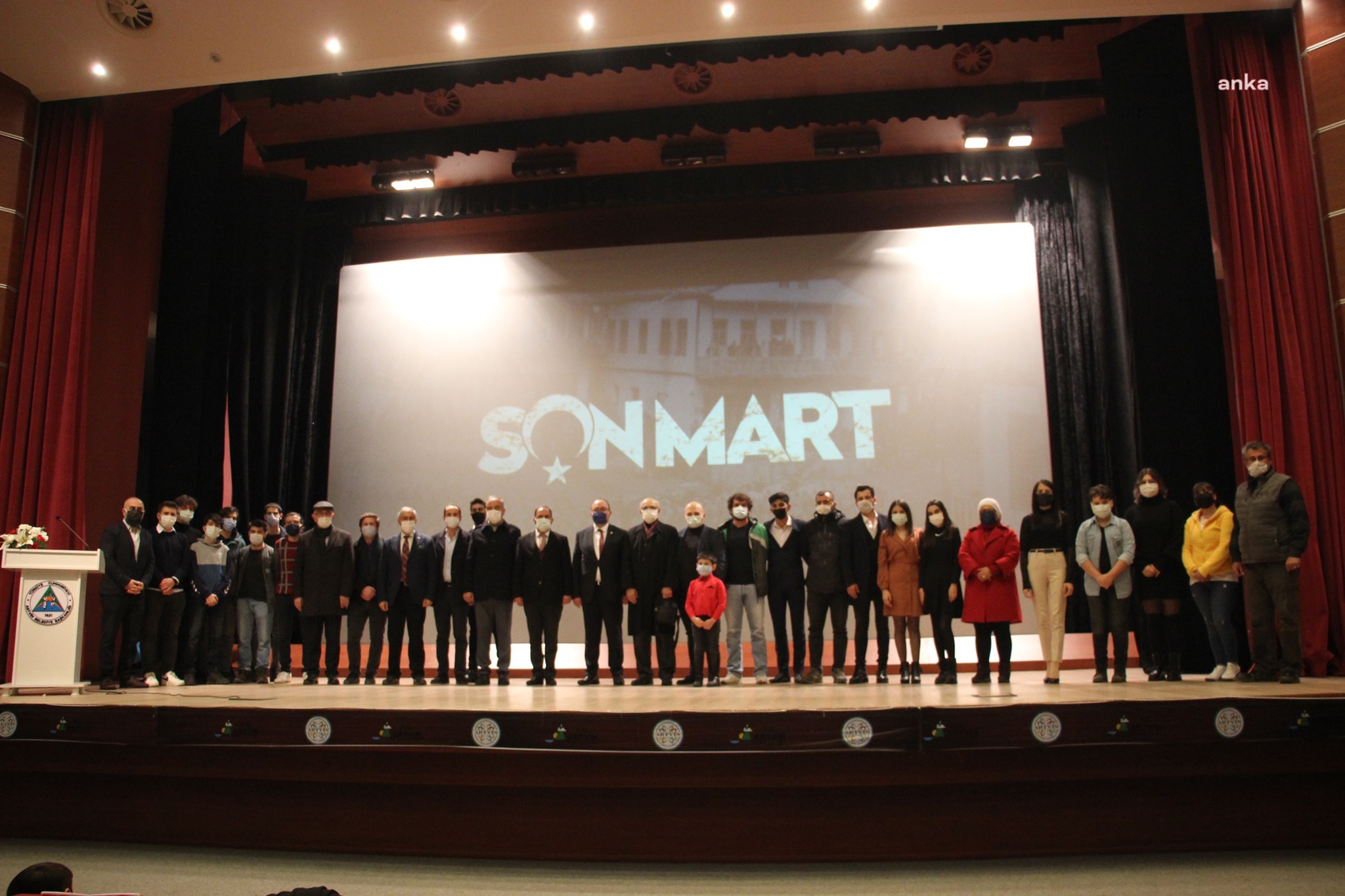 ARTVİN'İN KURTULUŞUNUN 100.YILI İÇİN HAZIRLANAN "SON MART" FİLMİNİN GALASI YAPILDI