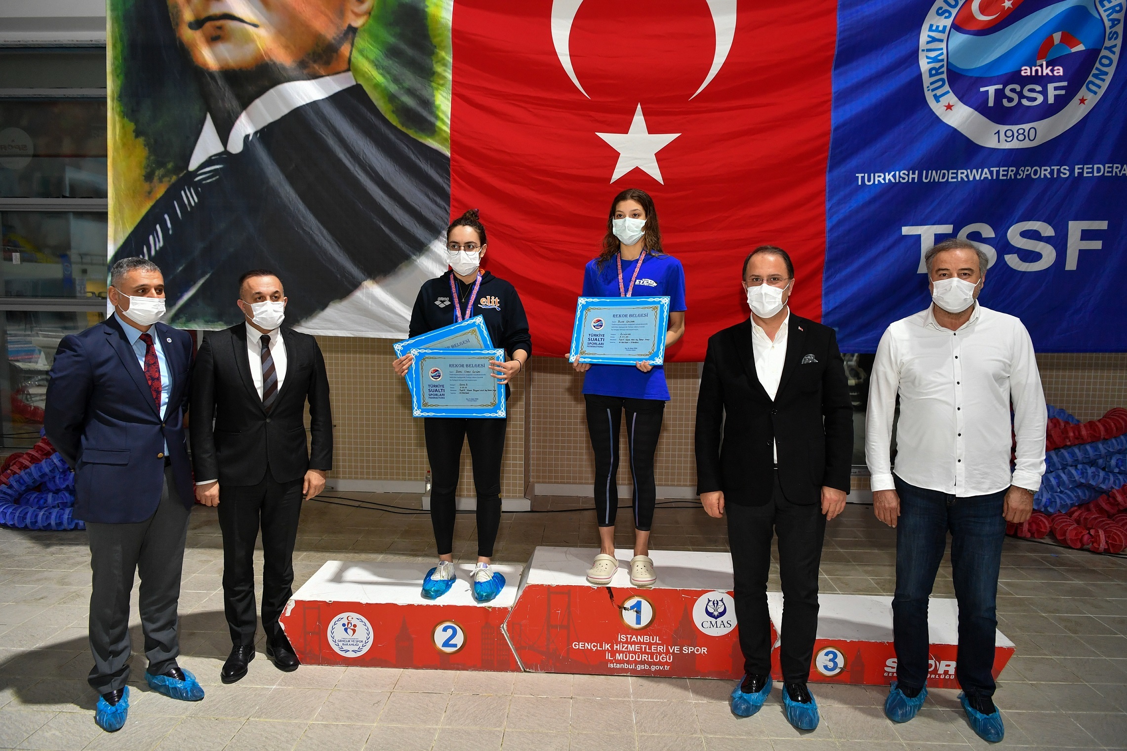 PALETLİ YÜZME ŞAMPİYONASI BEYLİKDÜZÜ’NDE BAŞLADI