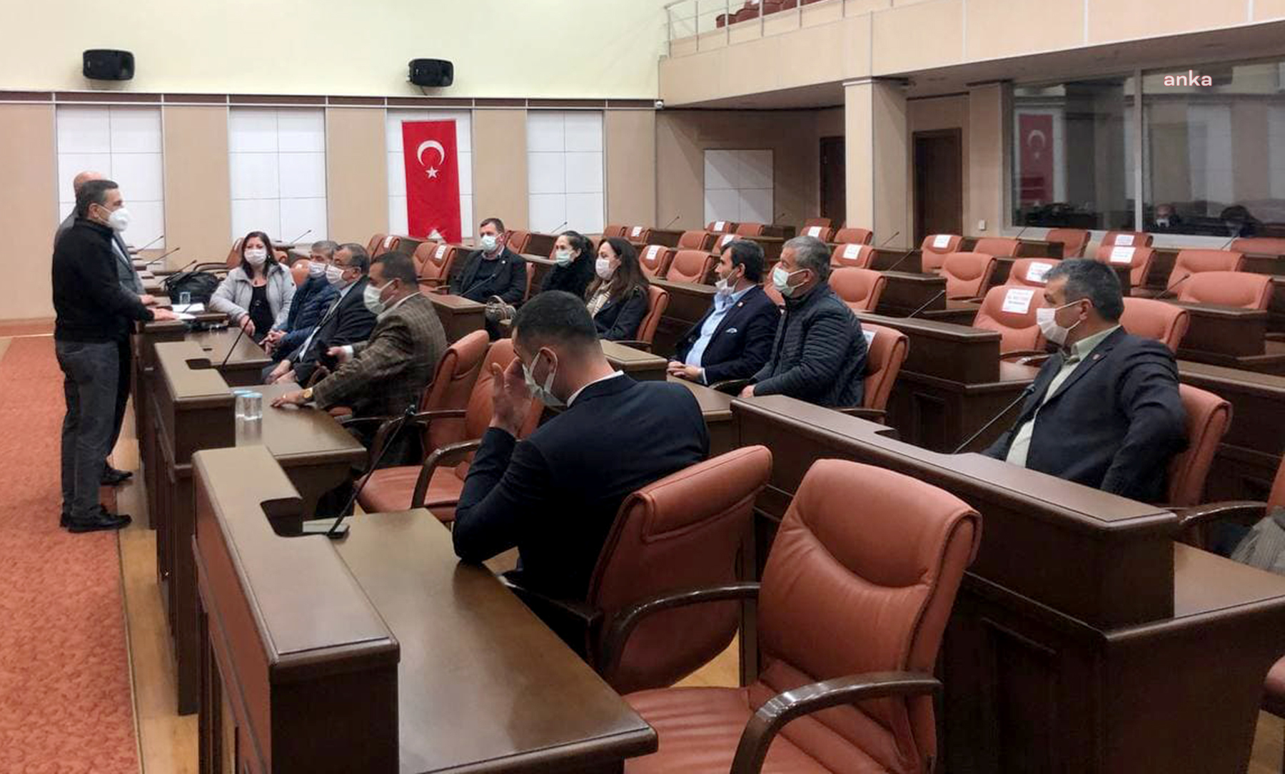 ESKİŞEHİR MUHTARLAR BİRLİĞİ’NDEN BAŞKAN ATAÇ’A ZİYARET