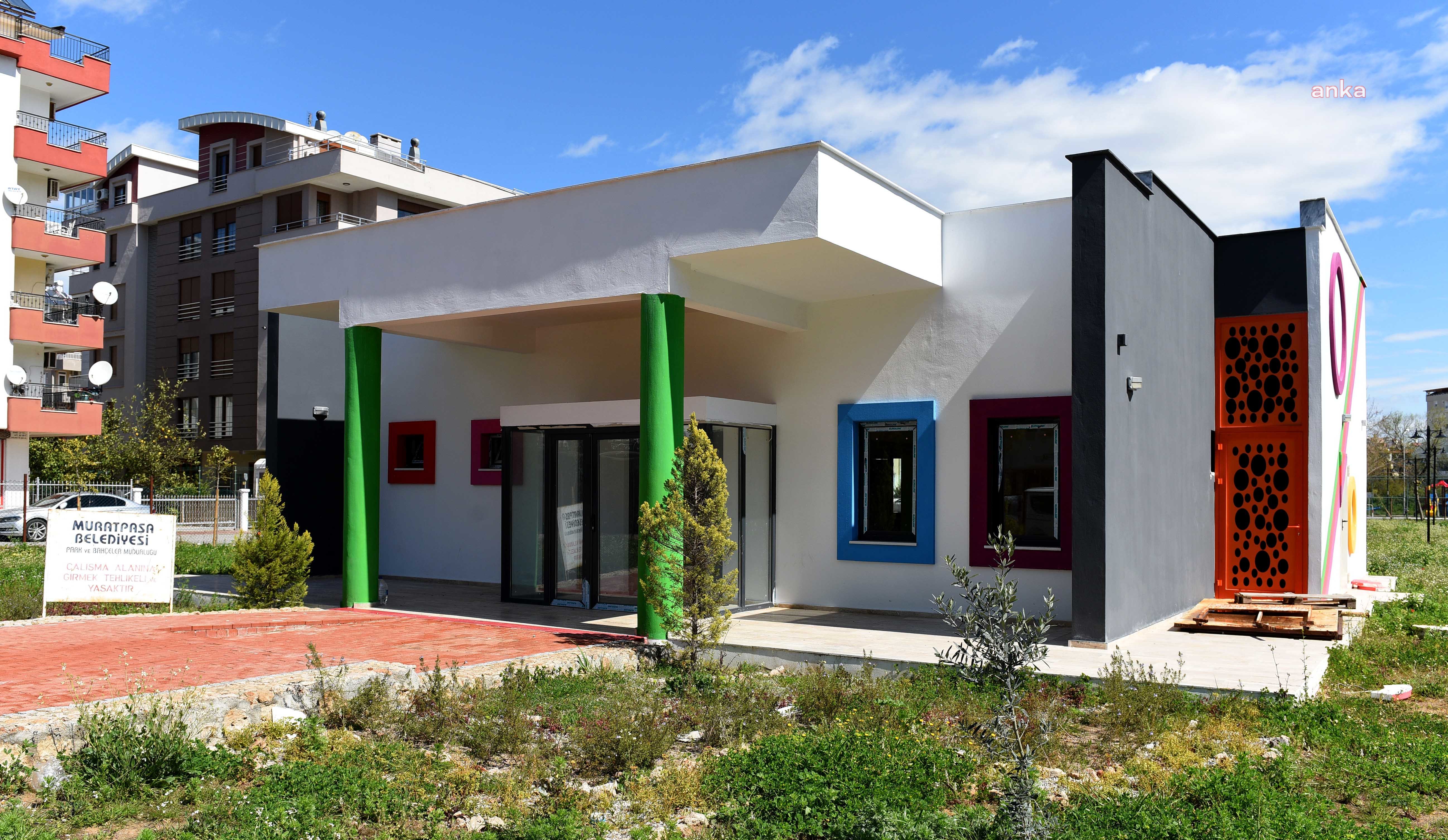 MURATPAŞA BELEDİYESİ, OYUN EVİ İNŞAATINI TAMAMLADI