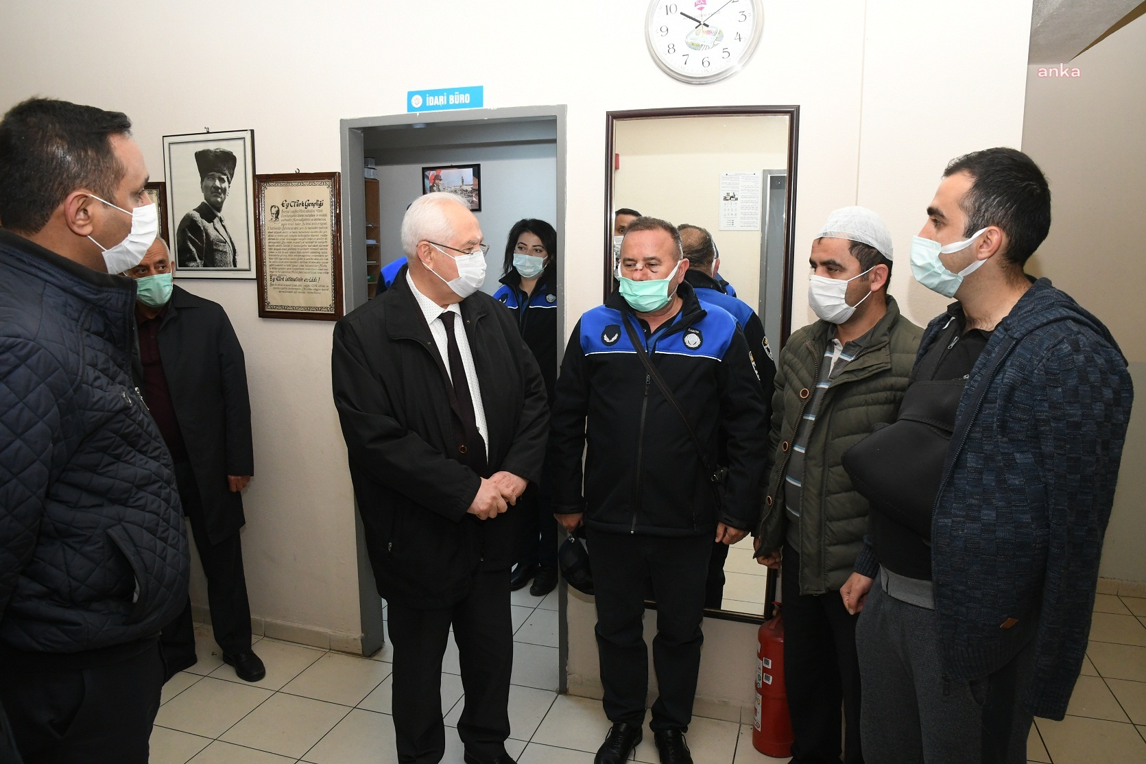 SALDIRIYA UĞRAYAN ZABITALARA BAŞKAN ZİYARETİ... "BURASI DAĞ BAŞI DEĞİL, YANINIZDAYIZ!"