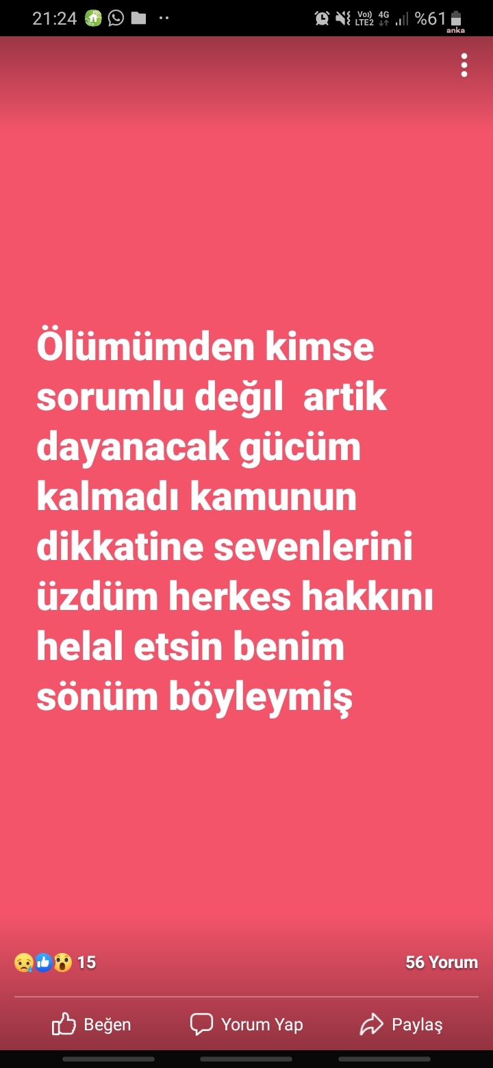 KAHVEHANECİ ESNAFI "DAYANACAK GÜCÜM KALMADI" DEYİP İNTİHAR ETTİ