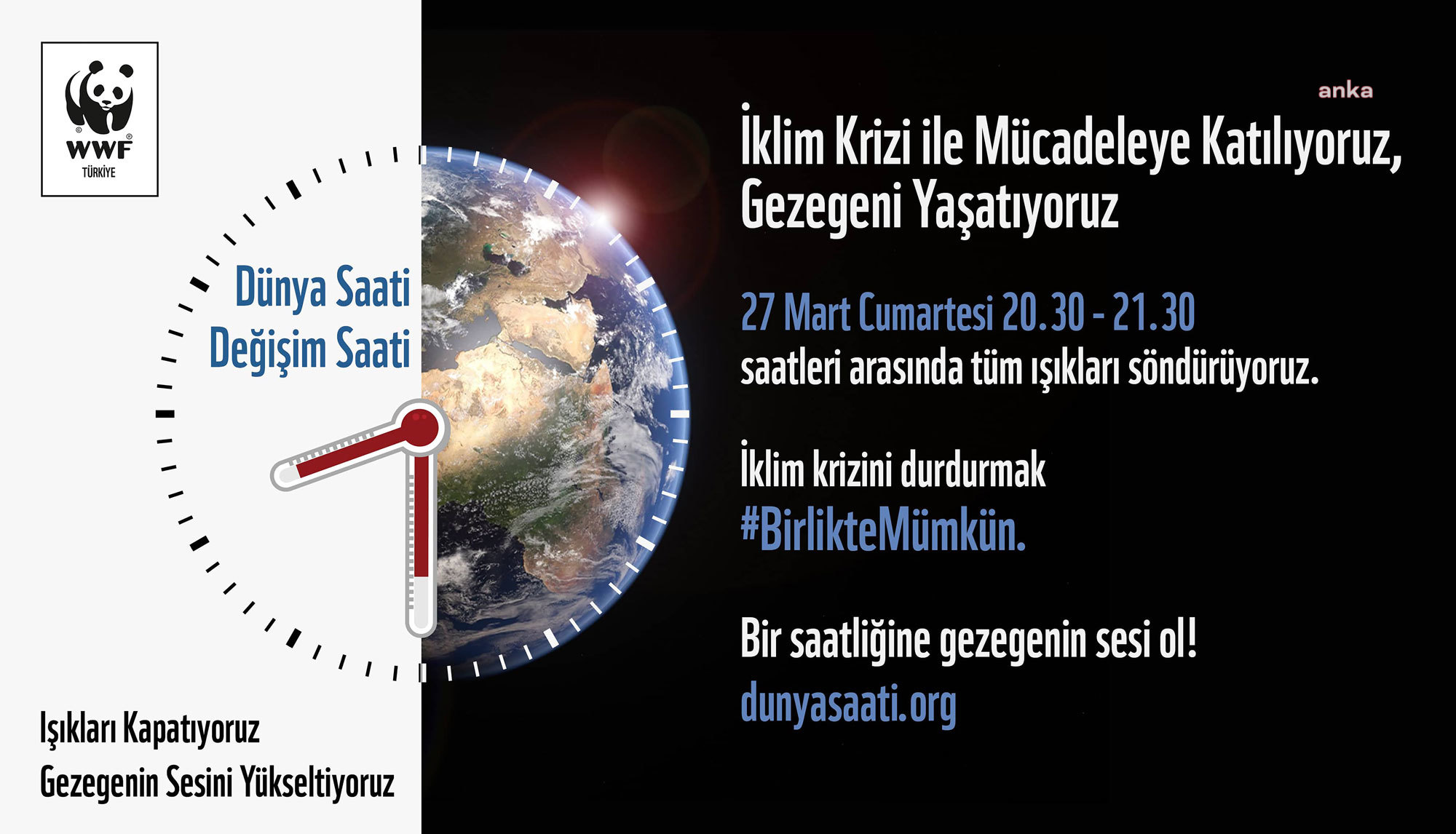 TEPEBAŞI'NDA IŞIKLAR DÜNYA İÇİN KAPATILACAK