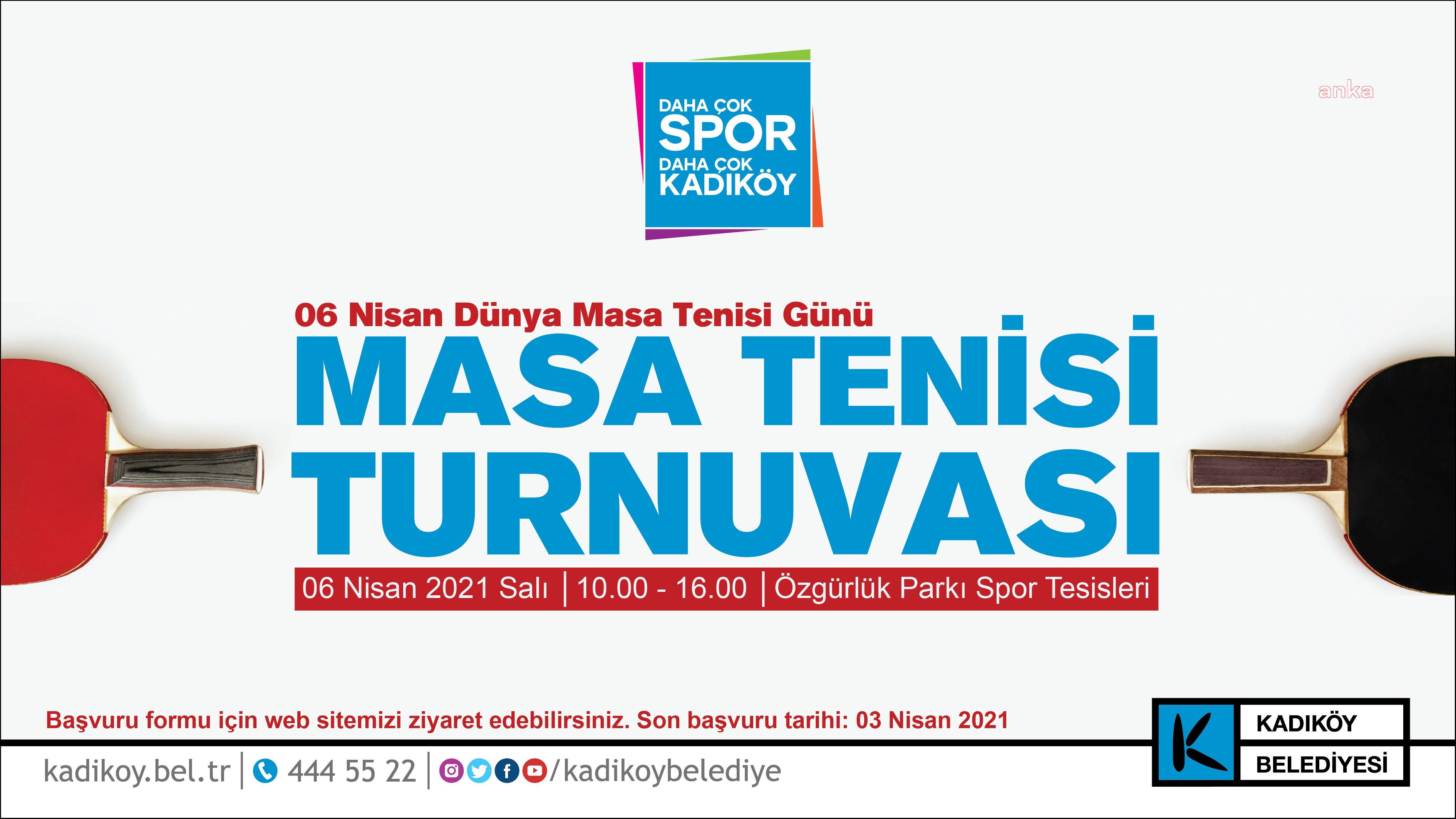 MASA TENİSİ MERAKLILARI KADIKÖY’DE BULUŞUYOR