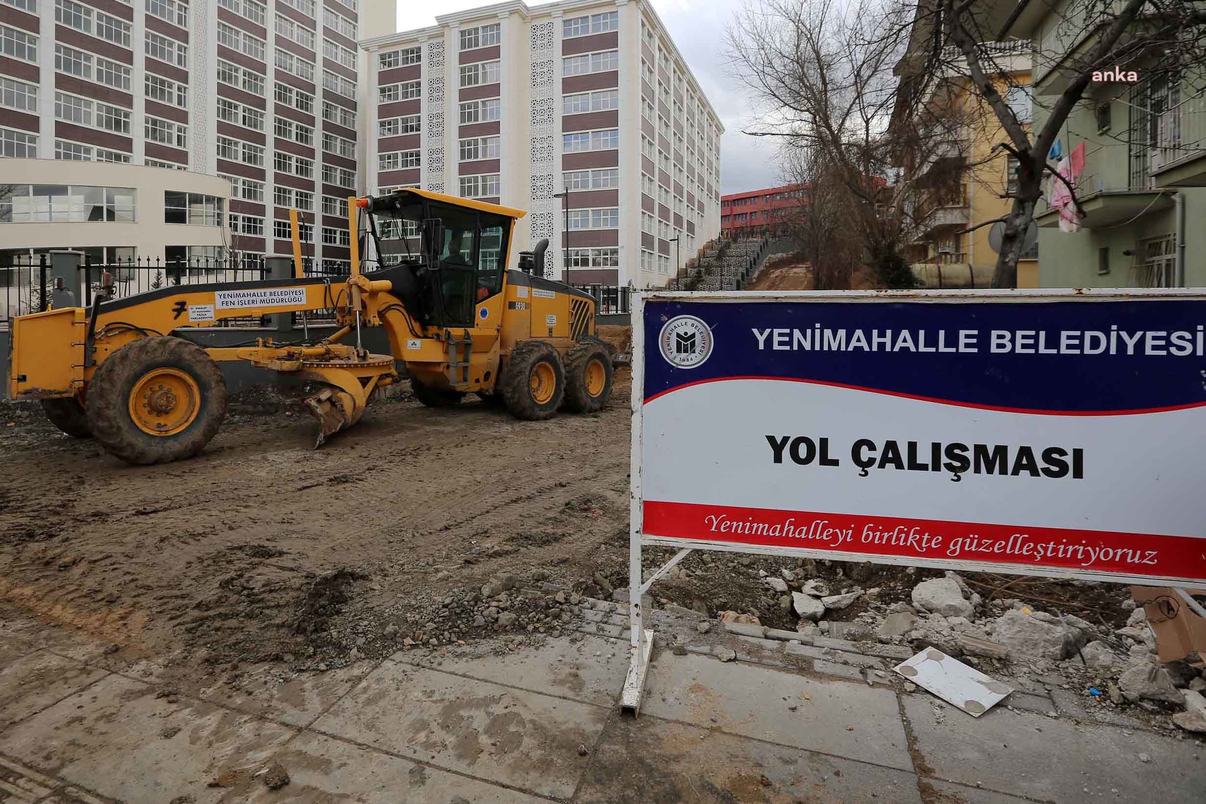 YENİMAHALLE BELEDİYESİ, ALTYAPI ÇALIŞMALARINI ARALIKSIZ SÜRDÜRÜYOR