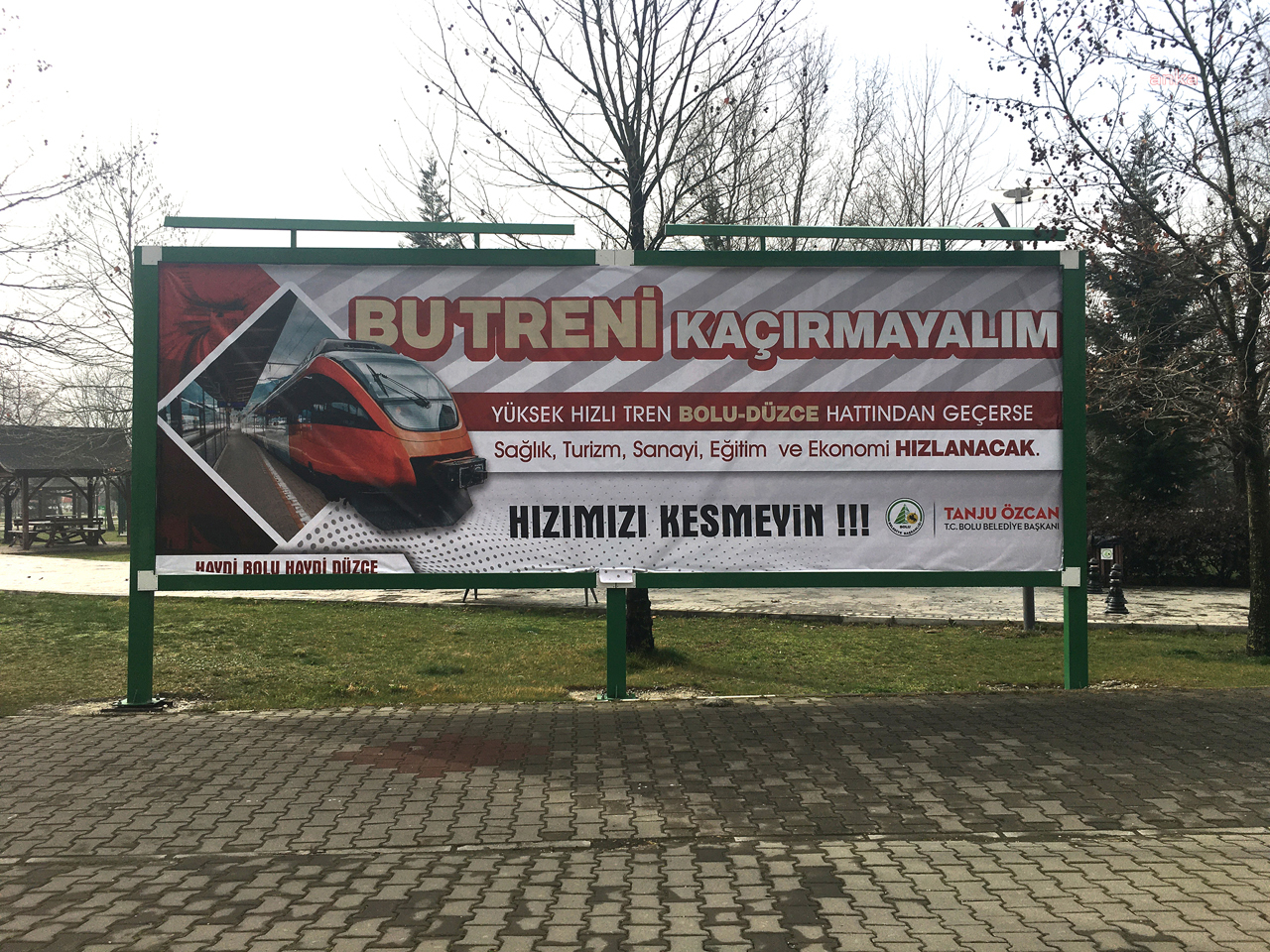 BOLU BELEDİYESİ’NDEN YHT KAMPANYASI: BU TRENİ KAÇIRMAYALIM