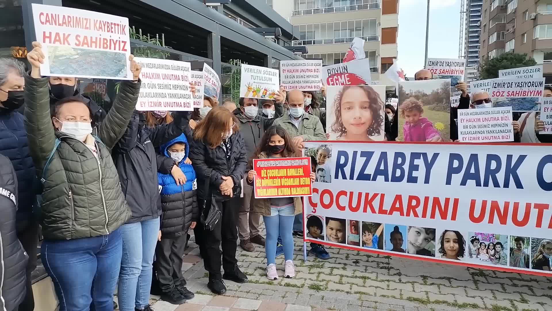 DEPREMZEDELERDEN CUMHURBAŞKANI ERDOĞAN'A ÇAĞRI: UTANÇ ANITI DİKMEYİN, RIZABEY APARTMANI PARK OLSUN
