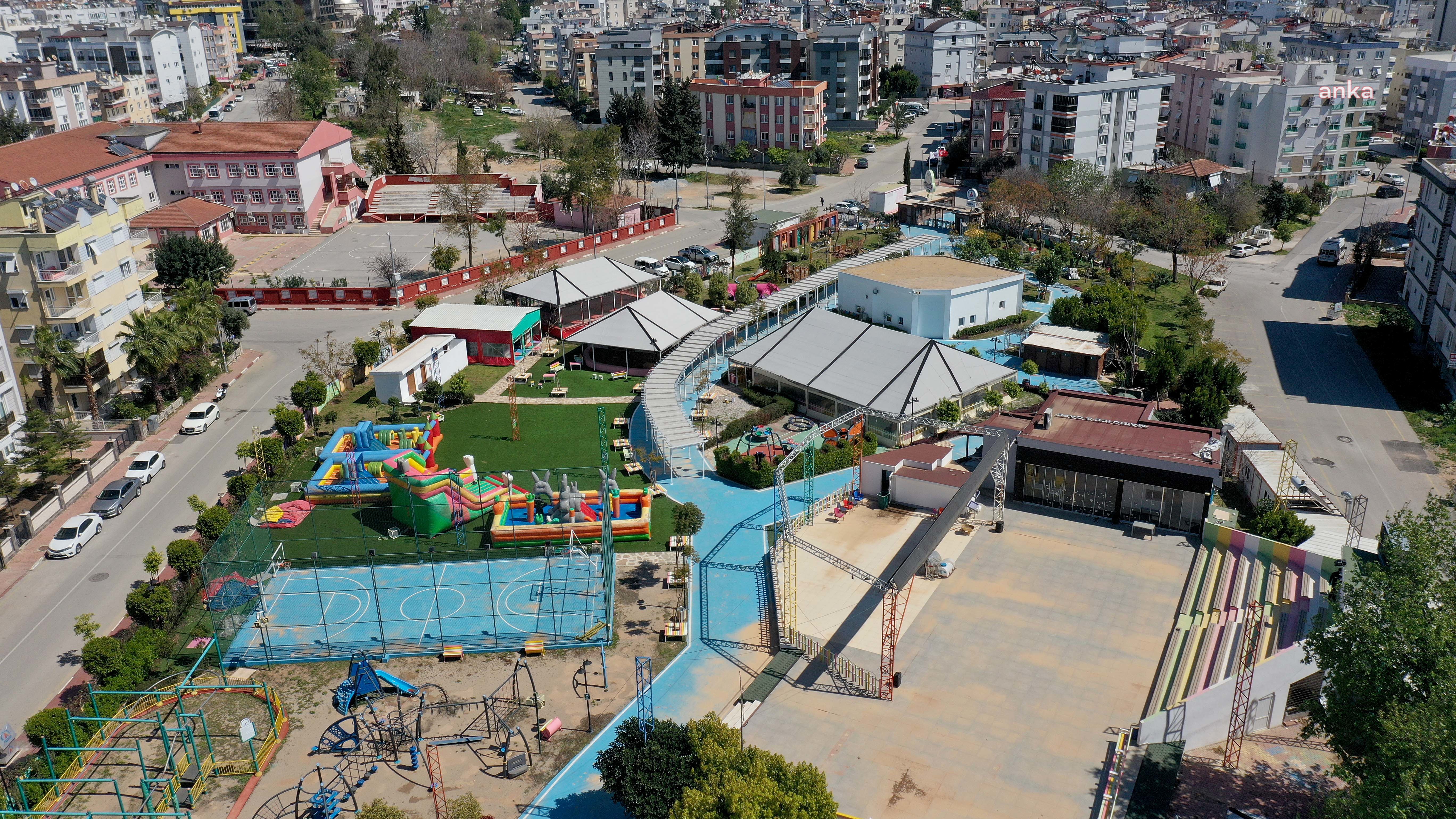 MURATPAŞA BELEDİYESİ, TENEFFÜS PARKI 1 NİSAN'DA YENİDEN HİZMETE AÇIYOR