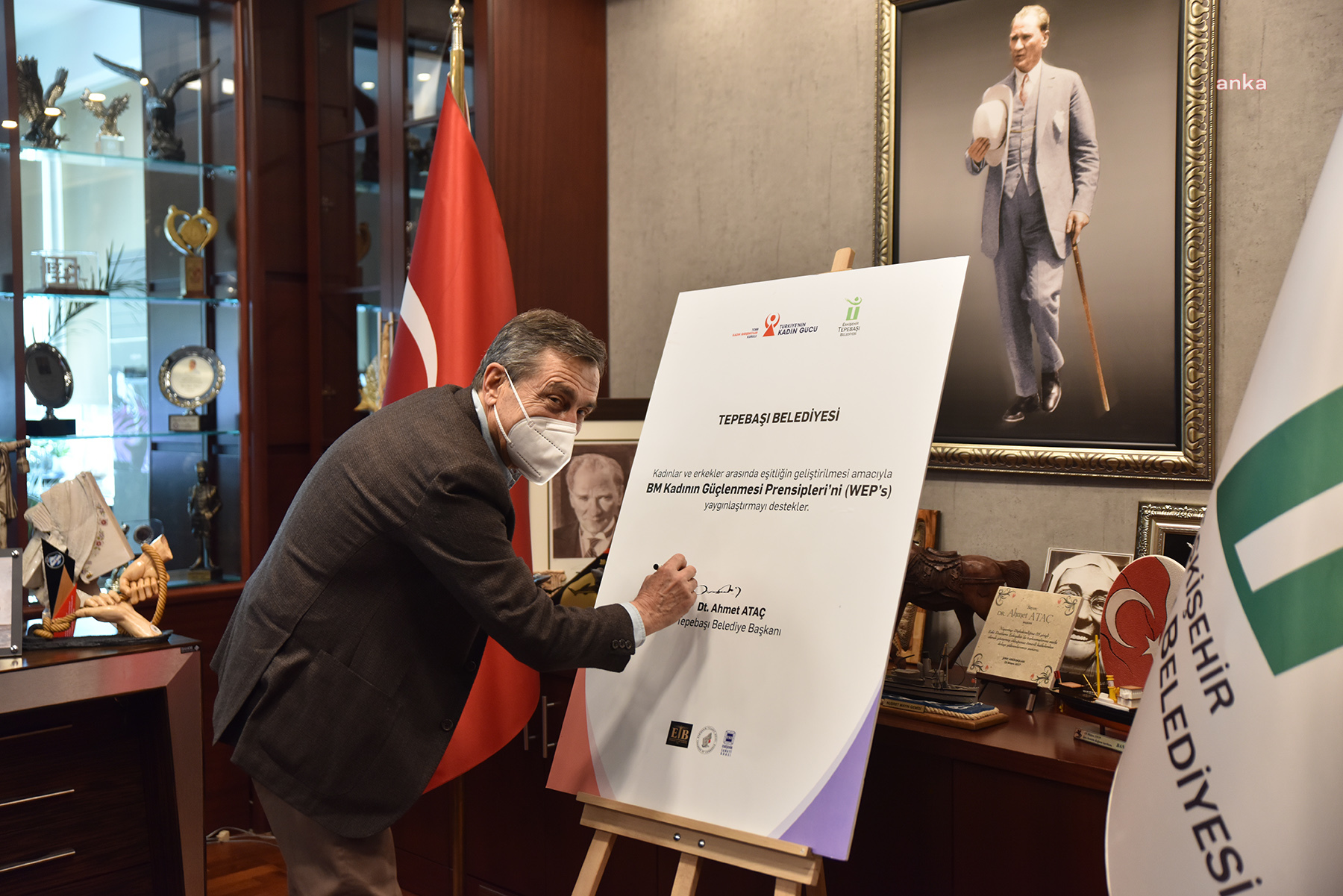 BAŞKAN ATAÇ’TAN KADIN GİRİŞİMCİLERE DESTEK
