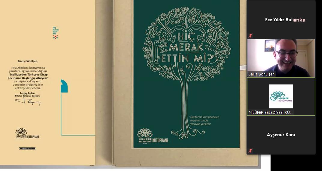 NİLÜFER'DE KİTAP ÇEVİRİ ATÖLYESİNE YOĞUN İLGİ