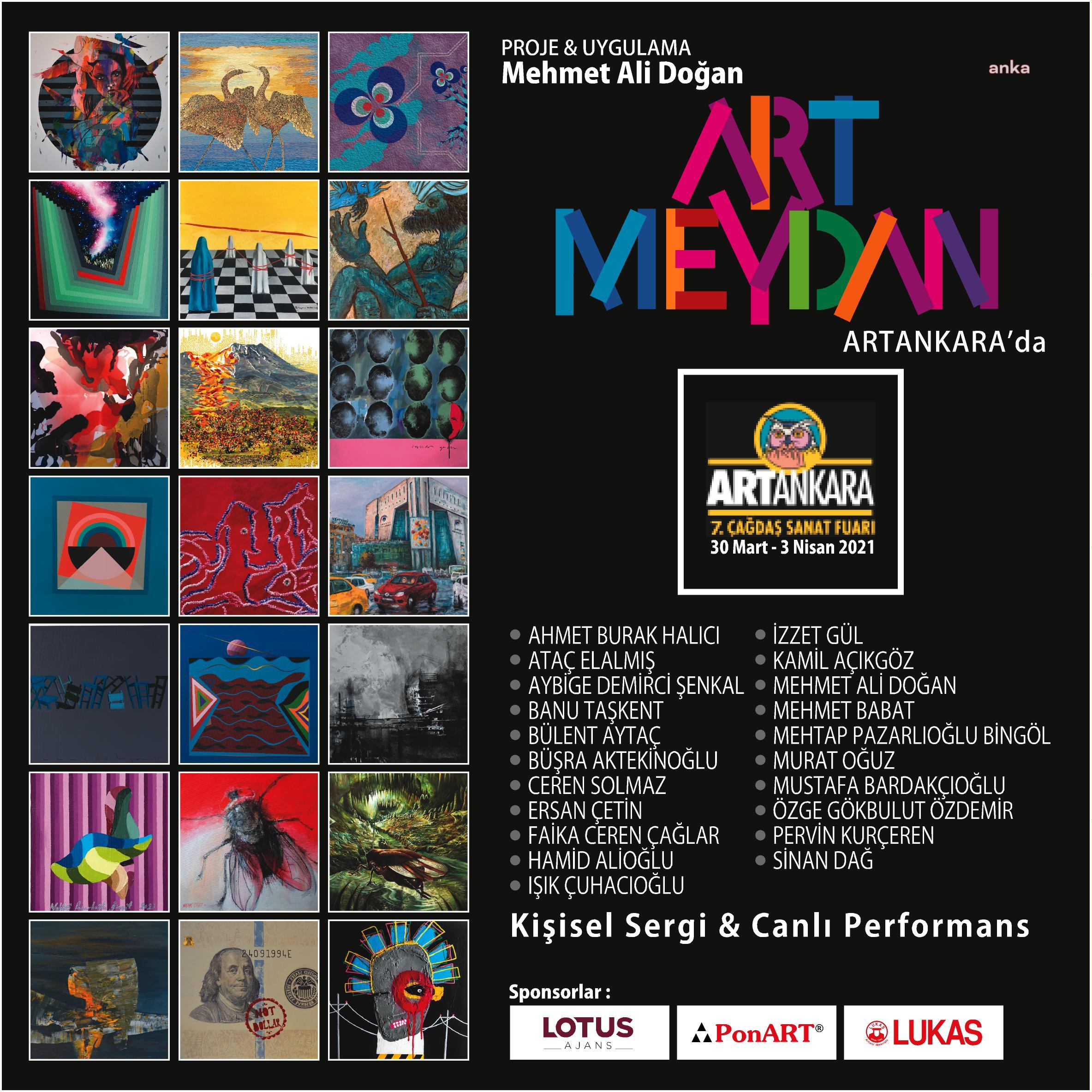ÇAĞDAŞ SANAT FUARI ARTANKARA YARIN BAŞLIYOR