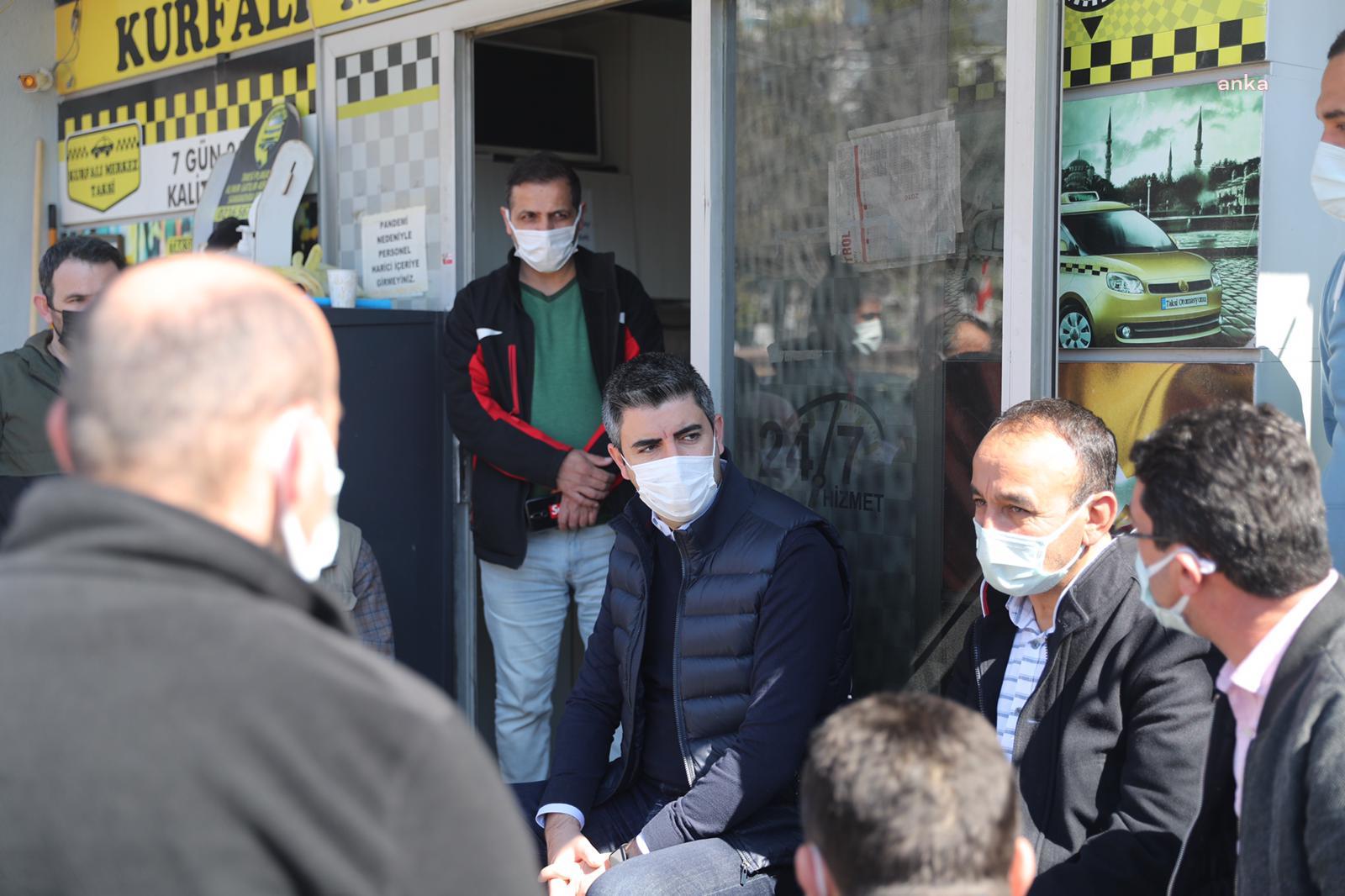 KARTAL BELEDİYE BAŞKANI YÜKSEL, TAKSİCİ ESNAFI İLE BİR ARAYA GELDİ