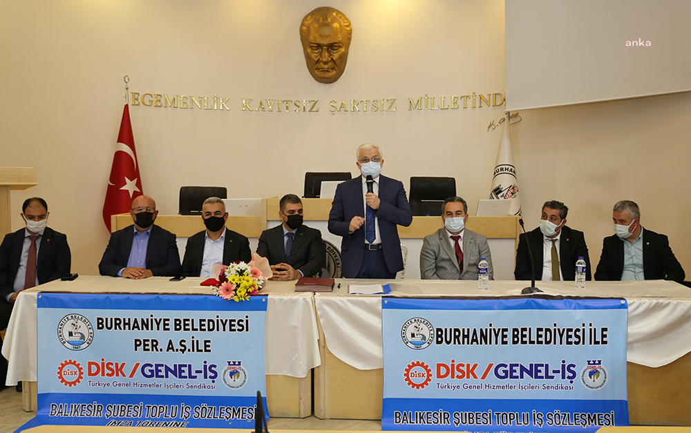 BURHANİYE BELEDİYESİ'NDE ASGARİ ÜCRET 3 BİN 266 TL OLARAK BELİRLENDİ
