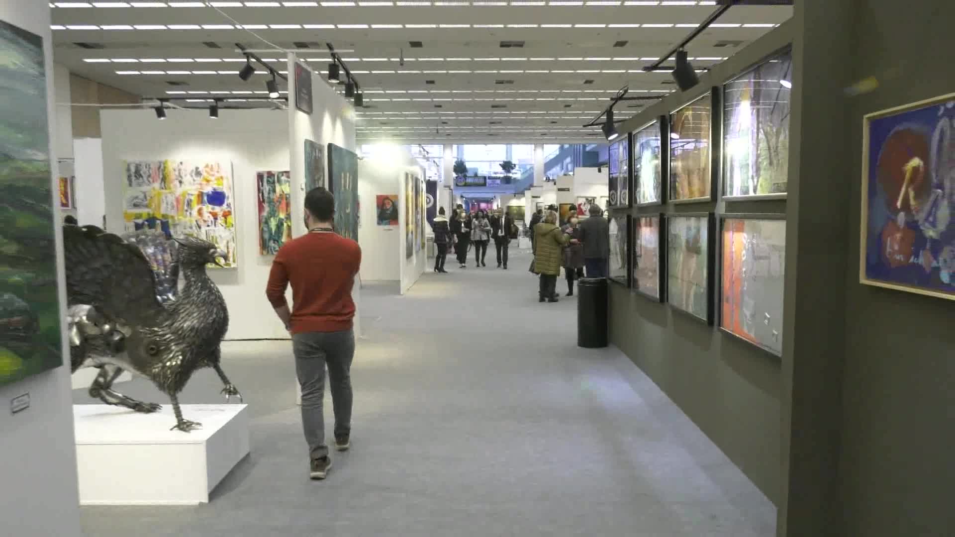 ARTANKARA SANAT FUARI, MANSUR YAVAŞ'IN DA KATILIMIYLA BAŞKENTLİLERE KAPILARINI AÇTI