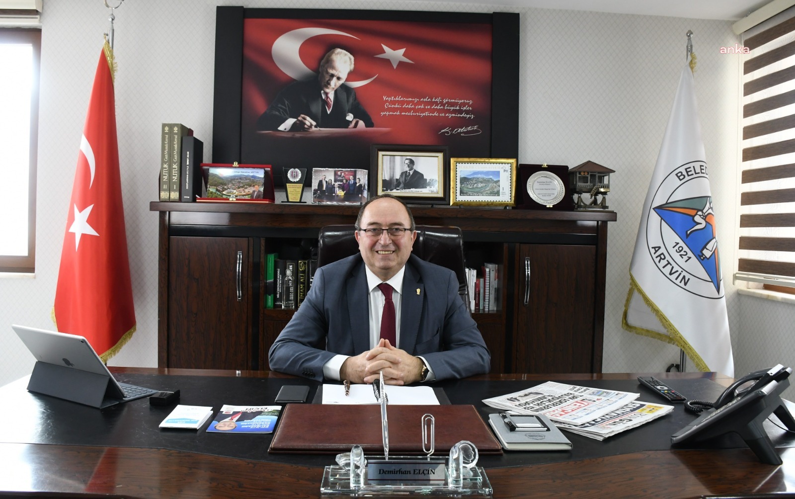 ARTVİN BELEDİYE BAŞKANI ELÇİN, 2.YILDA KENT HALKINA TEŞEKKÜR ETTİ