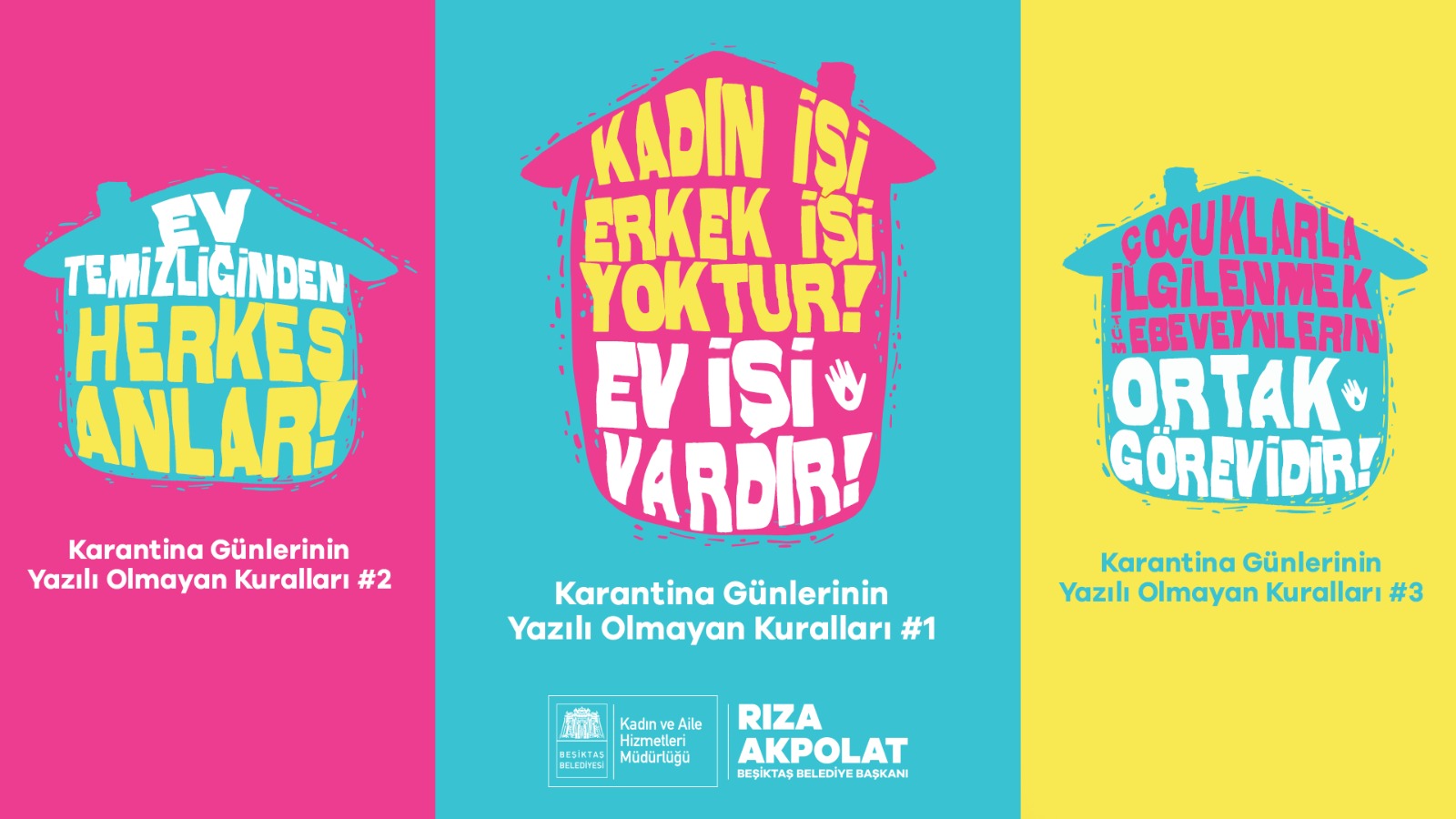 BEŞİKTAŞ BELEDİYE BAŞKANI RIZA AKPOLAT, TOPLUMSAL CİNSİYET EŞİTLİĞİ KAMPANYASI BAŞLATTI