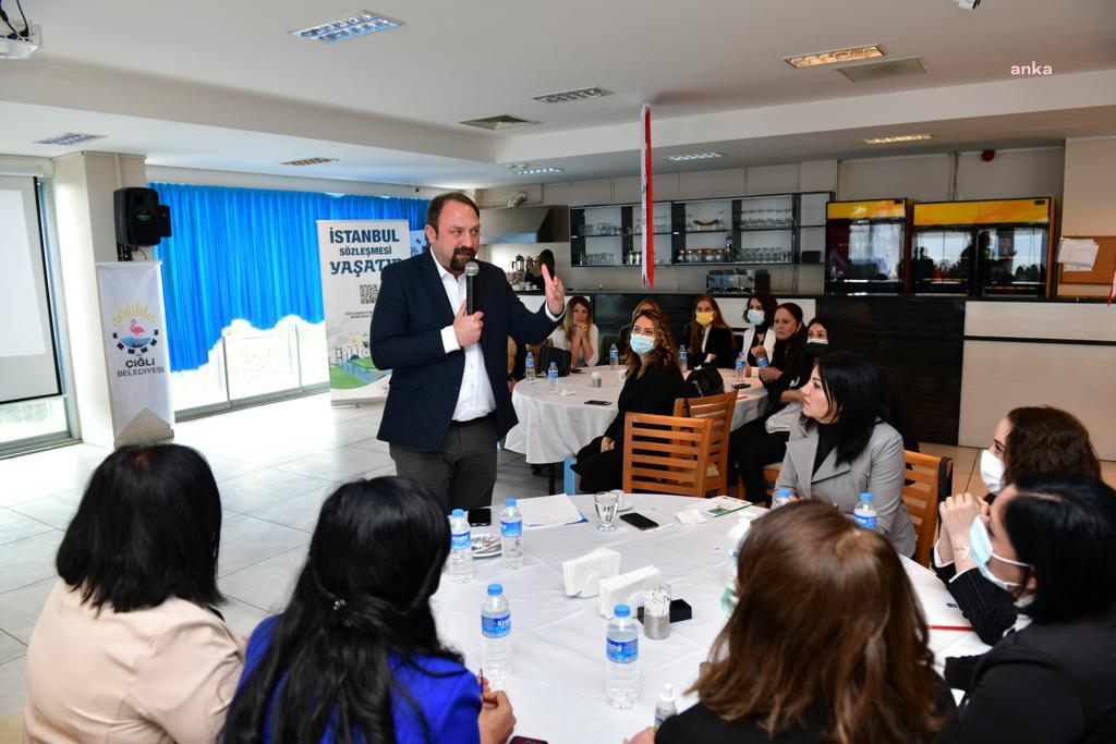 ÇİĞLİ'DE KADIN ÇALIŞMALARI ANLATILDI