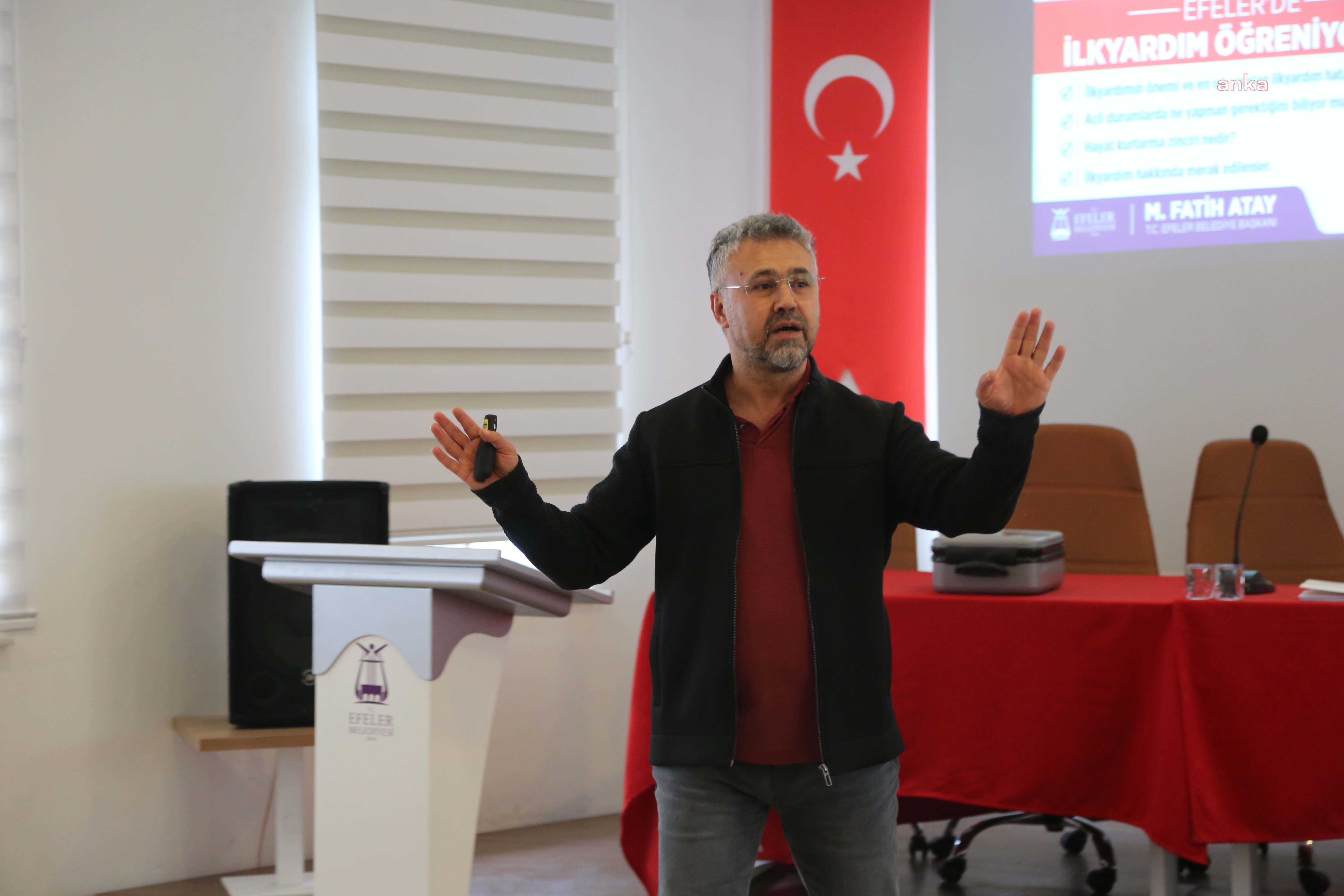EFELER BELEDİYESİ’NDEN GAZETECİLERE HAYAT KURTARAN EĞİTİM