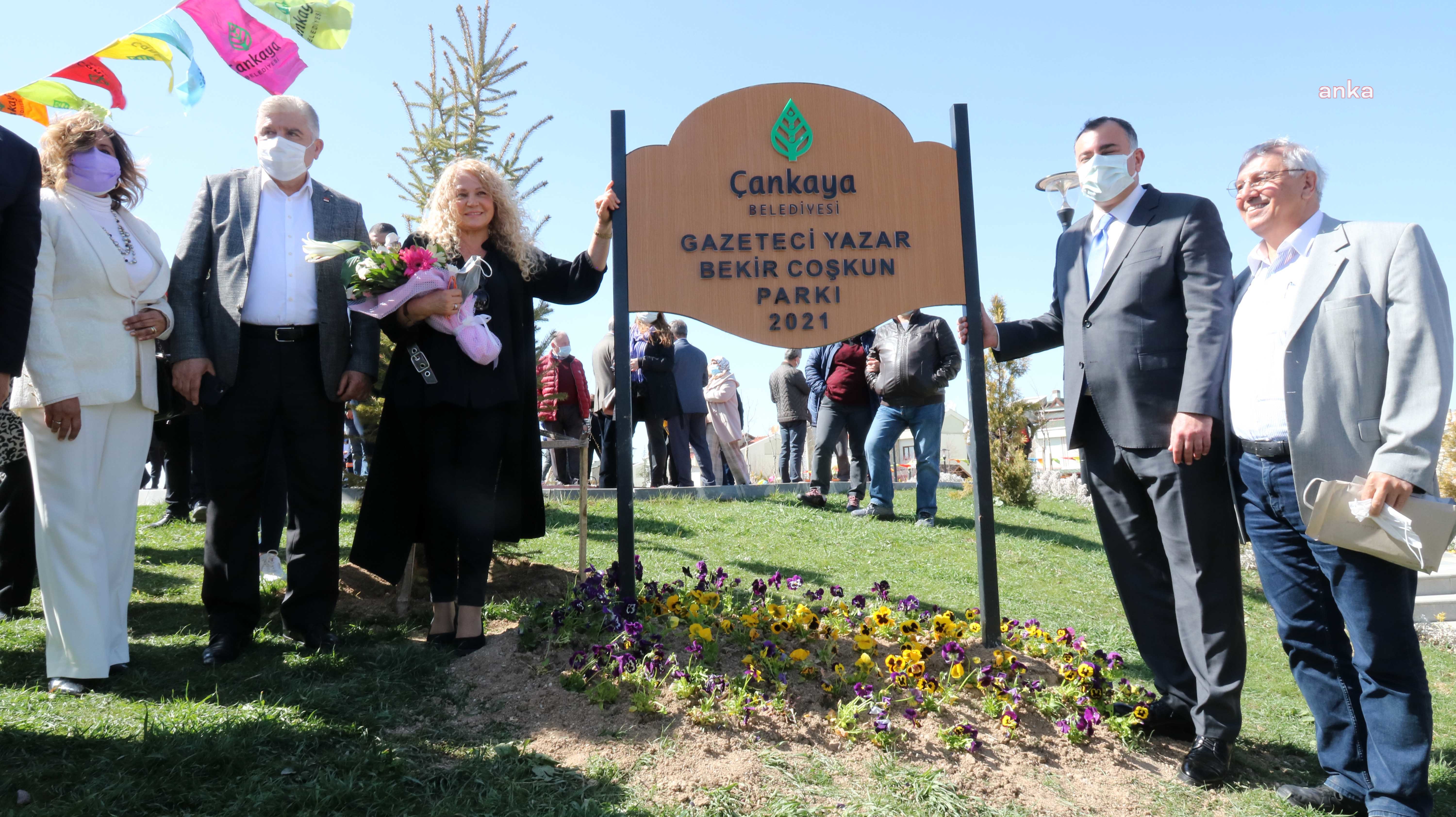 BEKİR COŞKUN'UN ADI ÇANKAYA'DA YAŞAYACAK