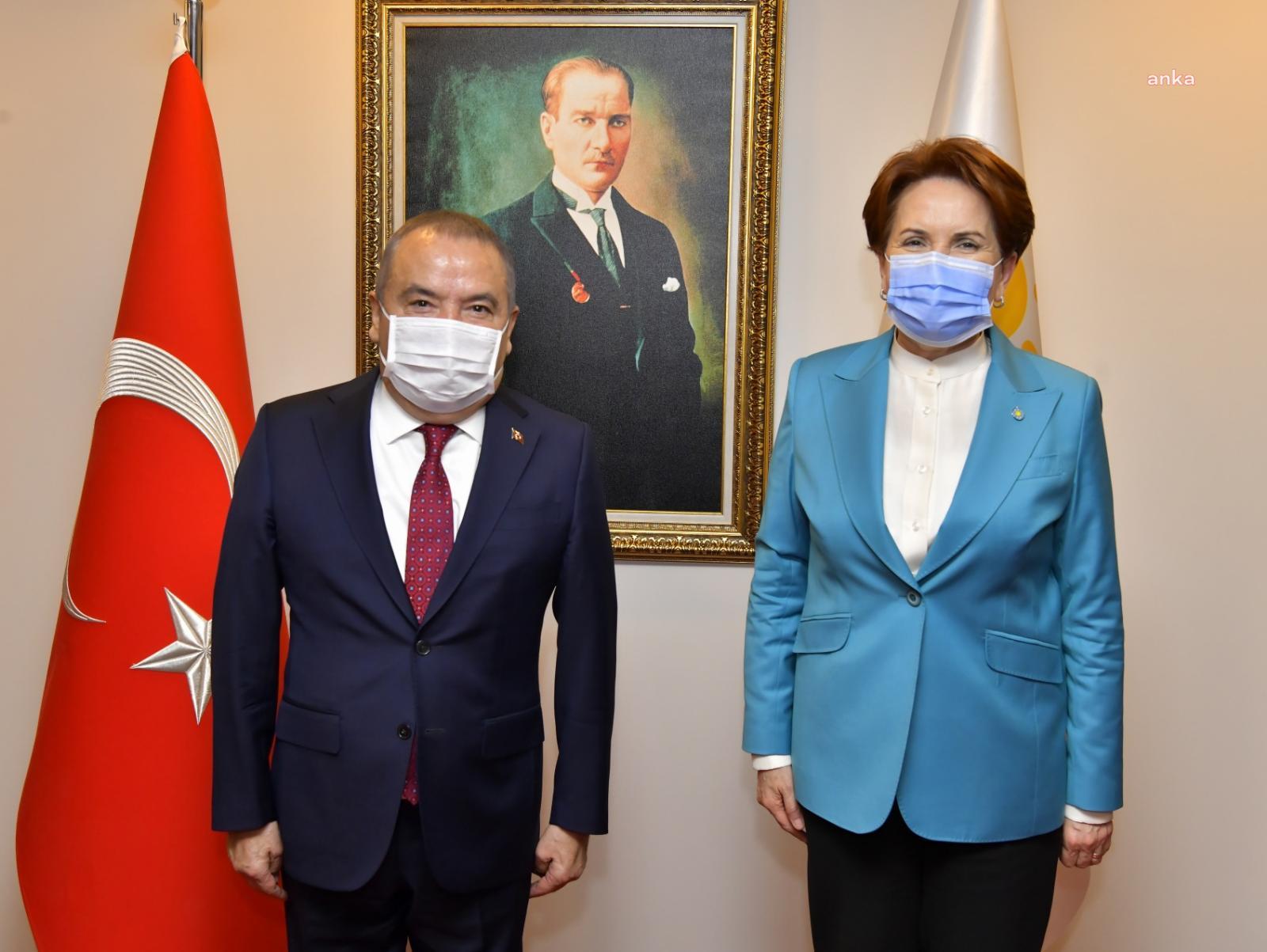 MUHİTTİN BÖCEK, İYİ PARTİ GENEL BAŞKANI AKŞENER'İ ZİYARET ETTİ