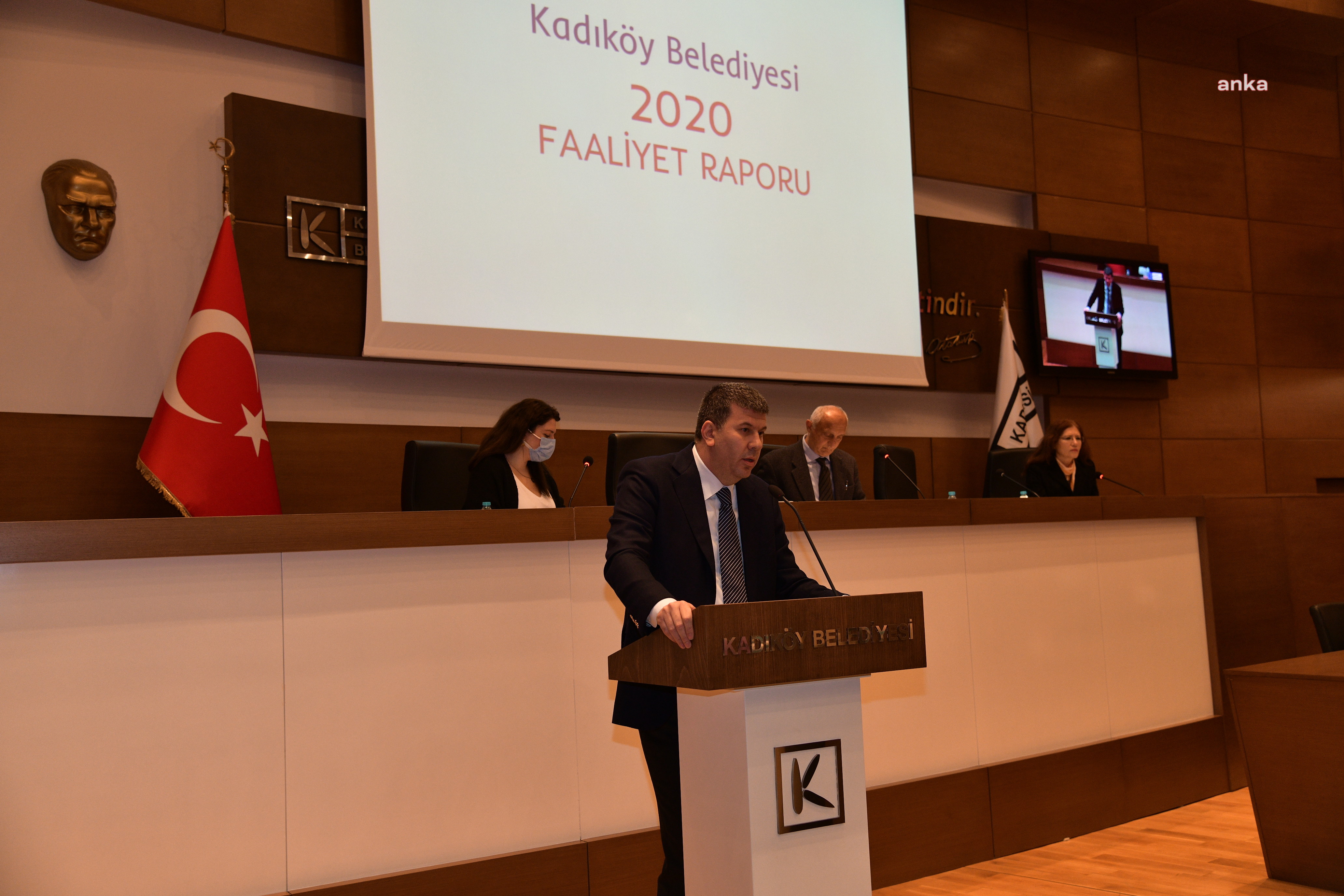 KADIKÖY BELEDİYESİ'NİN 2020 FAALİYET RAPORU KABUL EDİLDİ