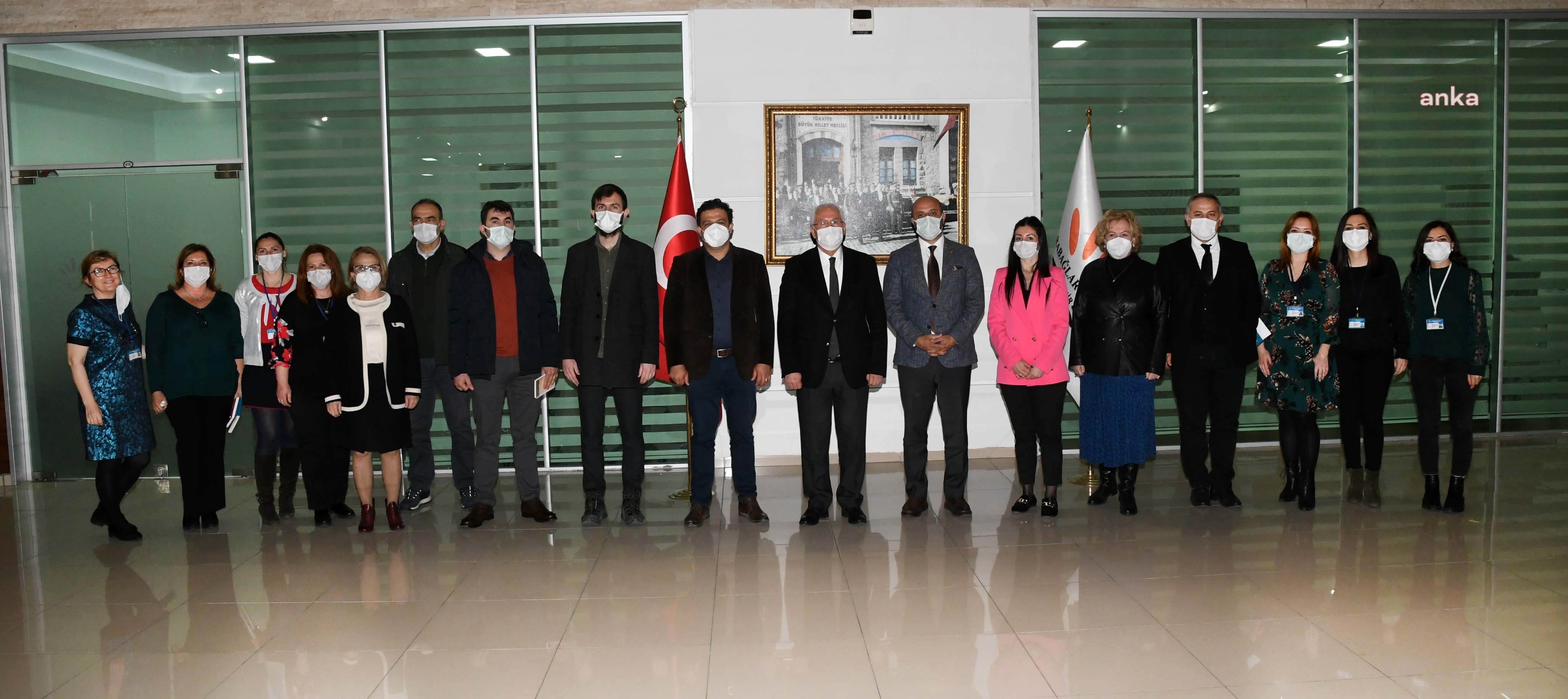 KARABAĞLAR'IN PLANLARI MESLEK ODALARINA ANLATILDI