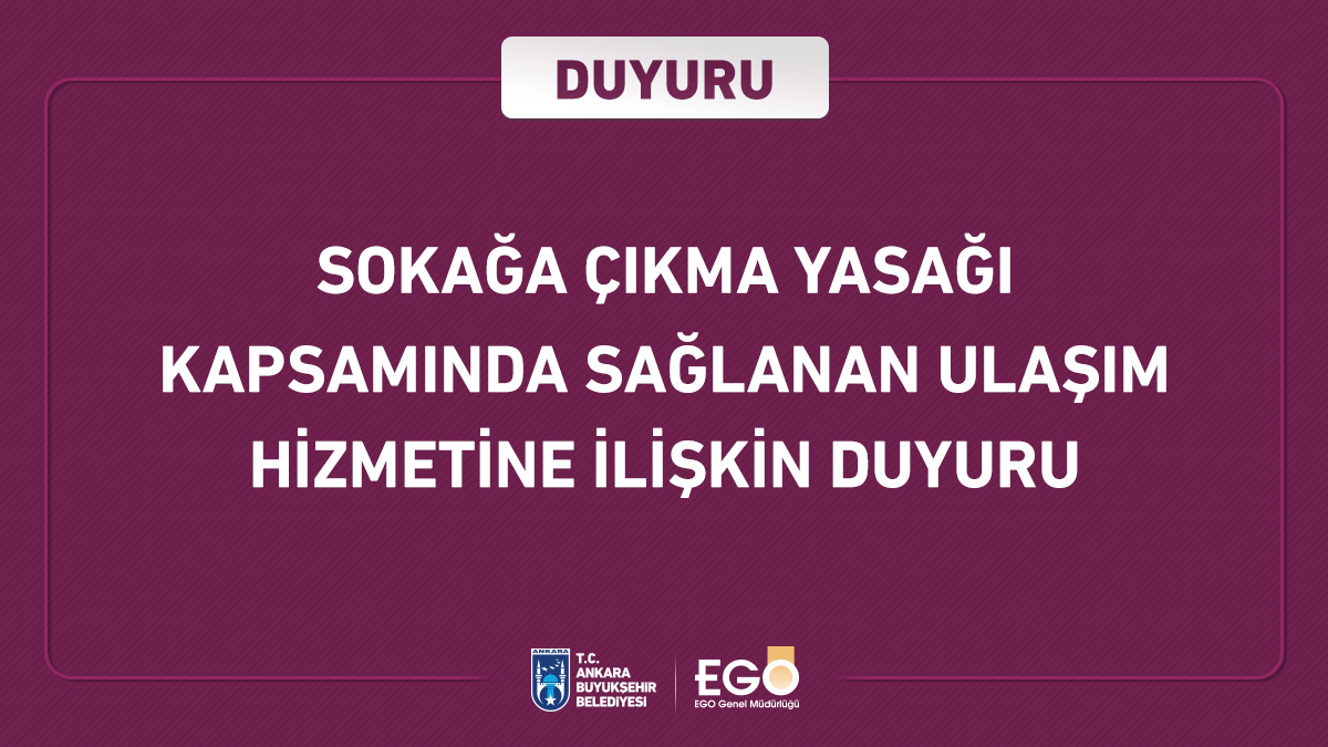 ANKARA'DA BELEDİYE OTOBÜSLERİ SAĞLIK ÇALIŞANLARI İÇİN SEFERDE