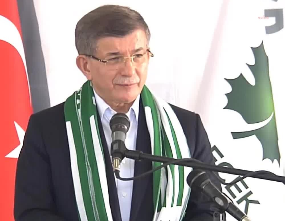 DAVUTOĞLU'NDAN KARGI KOYU TEPKİSİ: "GÖZÜNÜZÜ RANT BÜRÜDÜ"