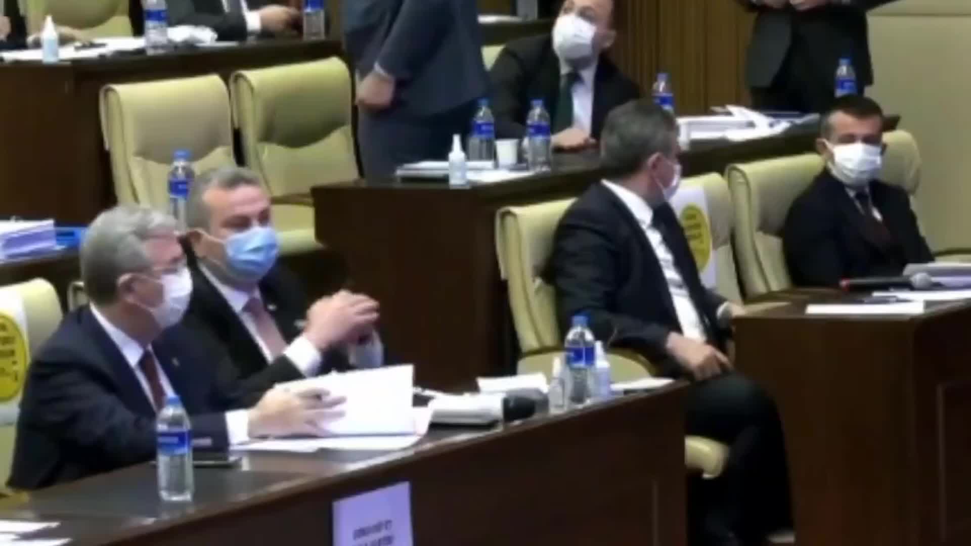 ANKARA BÜYÜKŞEHİR BELEDİYESİ MECLİSİ'NDE "SÖZ SIRASI" TARTIŞMASI