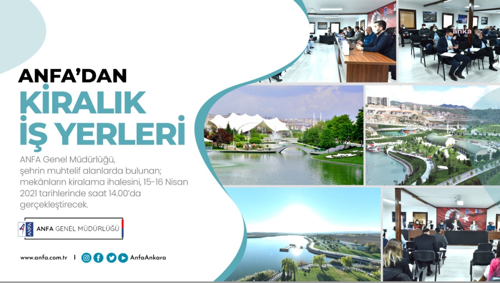 ANKARA BÜYÜKŞEHİR BELEDİYESİ,  40 TAŞINMAZI KİRAYA VERİYOR