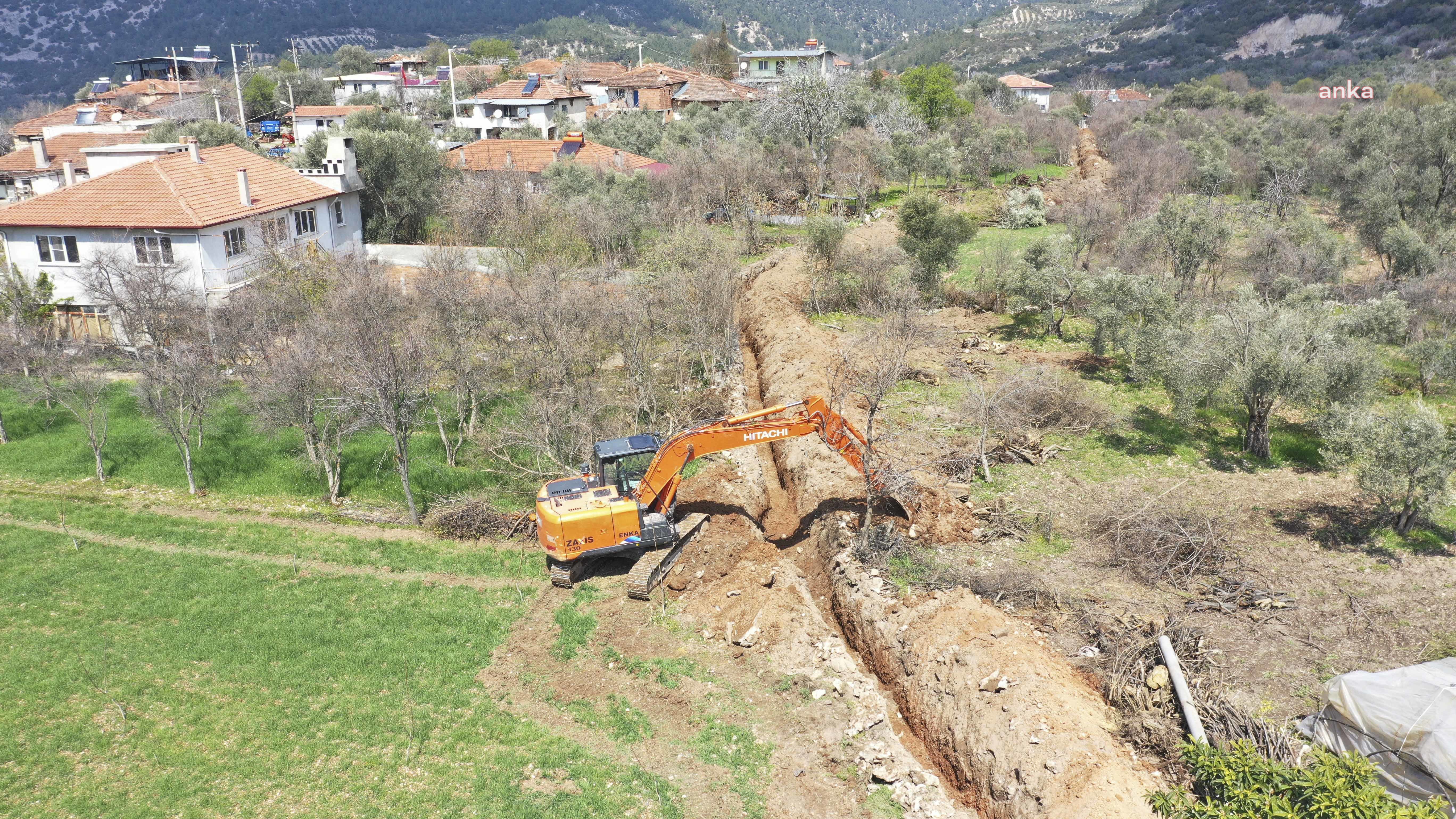 AYDIN BÜYÜKŞEHİR BELEDİYESİ, TARIMSAL SULAMAYA YÖNELİK YATIRIMLARINI SÜRDÜRÜYOR