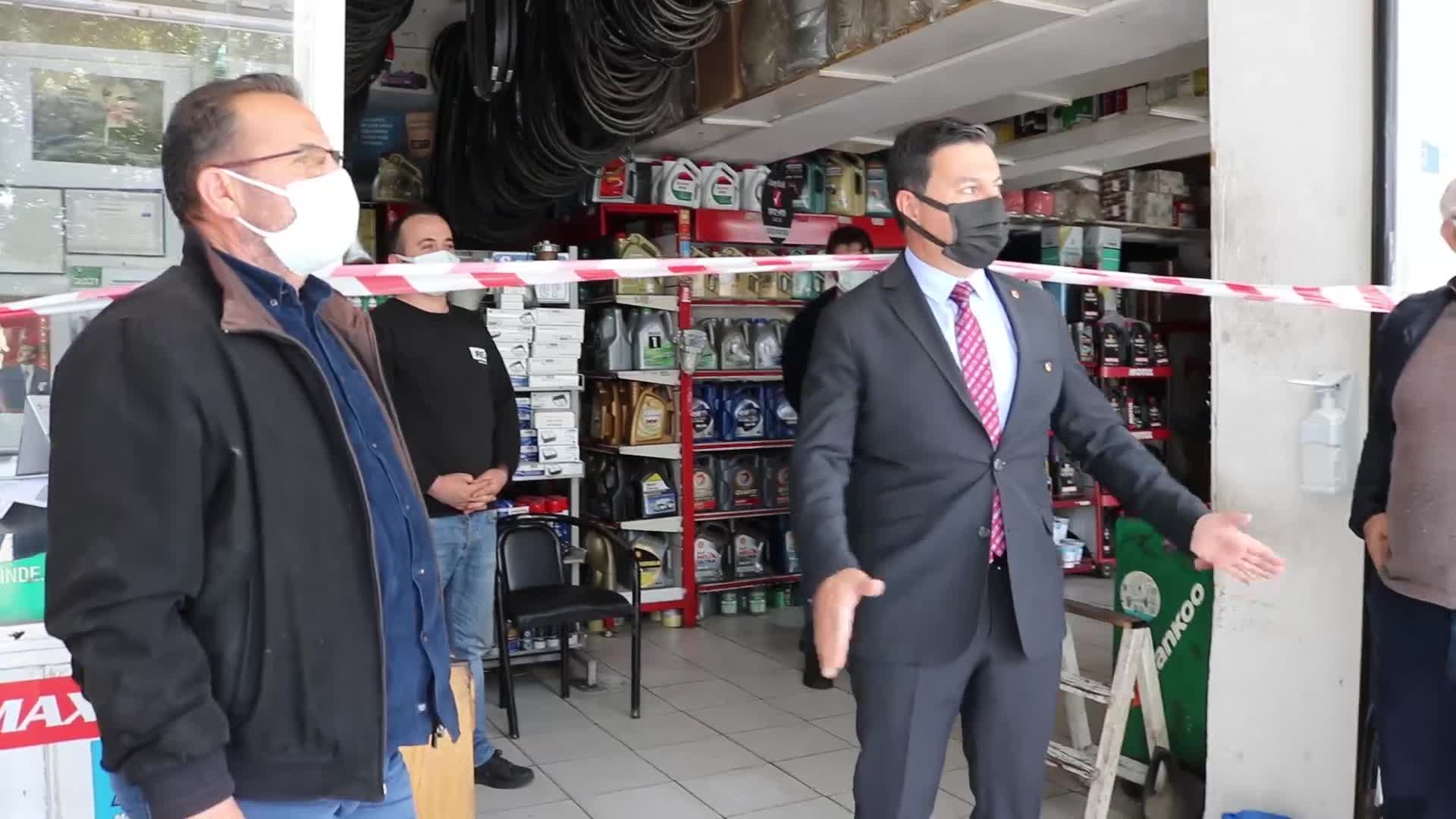 BODRUM BELEDİYE BAŞKANI ARAS, SANAYİ ESNAFINI DİNLEDİ