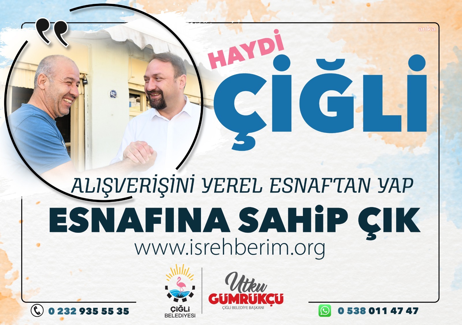 ÇİĞLİ BELEDİYESİ'NDEN ESNAFA RAMAZAN DESTEĞİ